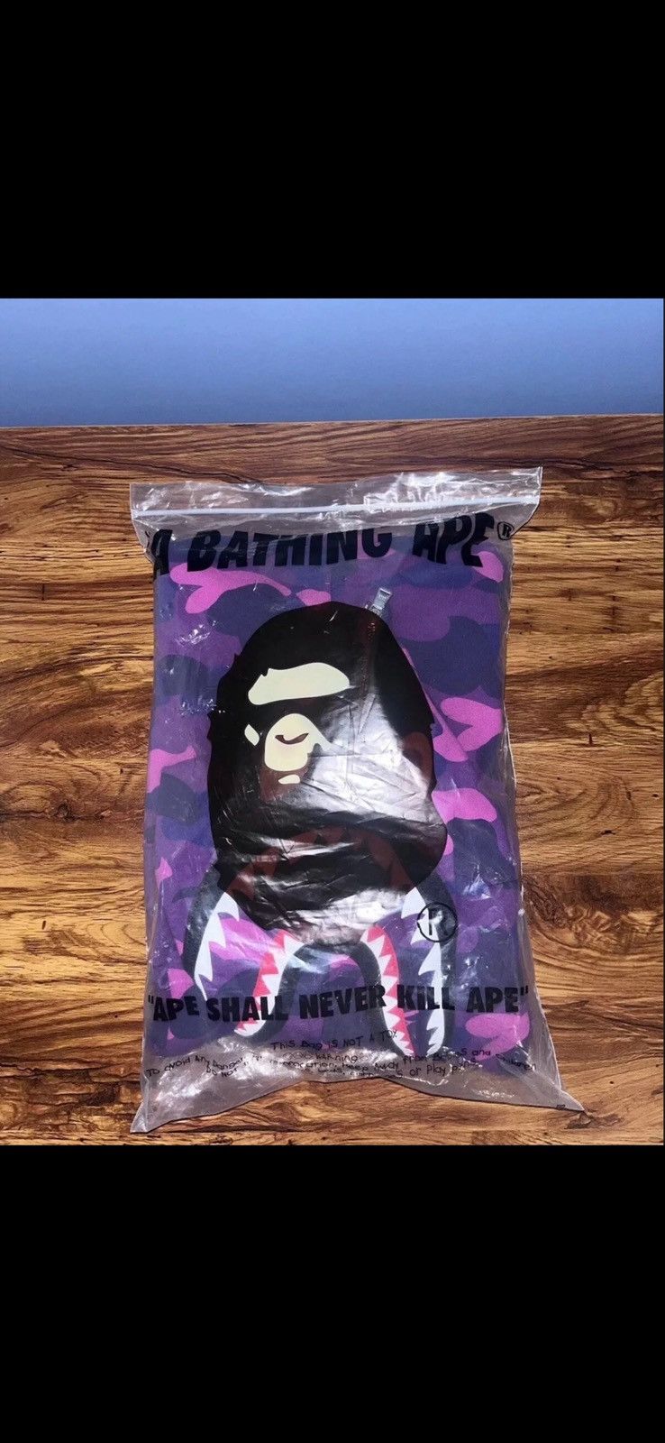 Bape BAPE PONR Full Zip Hoodie Purple Men’s XL Camo (NWT) Size US XL / EU 56 / 4 - 8 Thumbnail