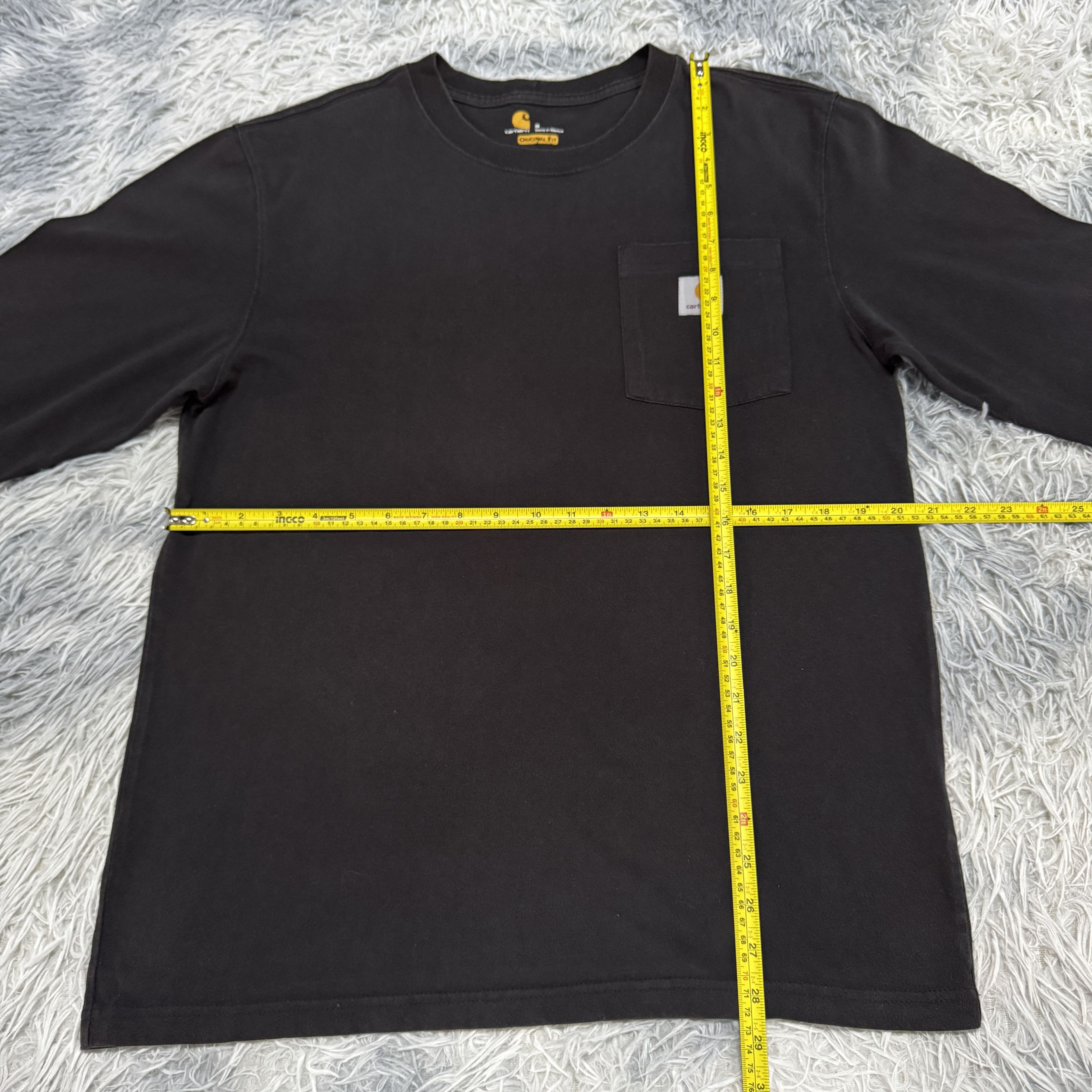 Carhartt Carhartt WIP Pocket Tshirt Long Sleeve Size US S / EU 44-46 / 1 - 5 Thumbnail