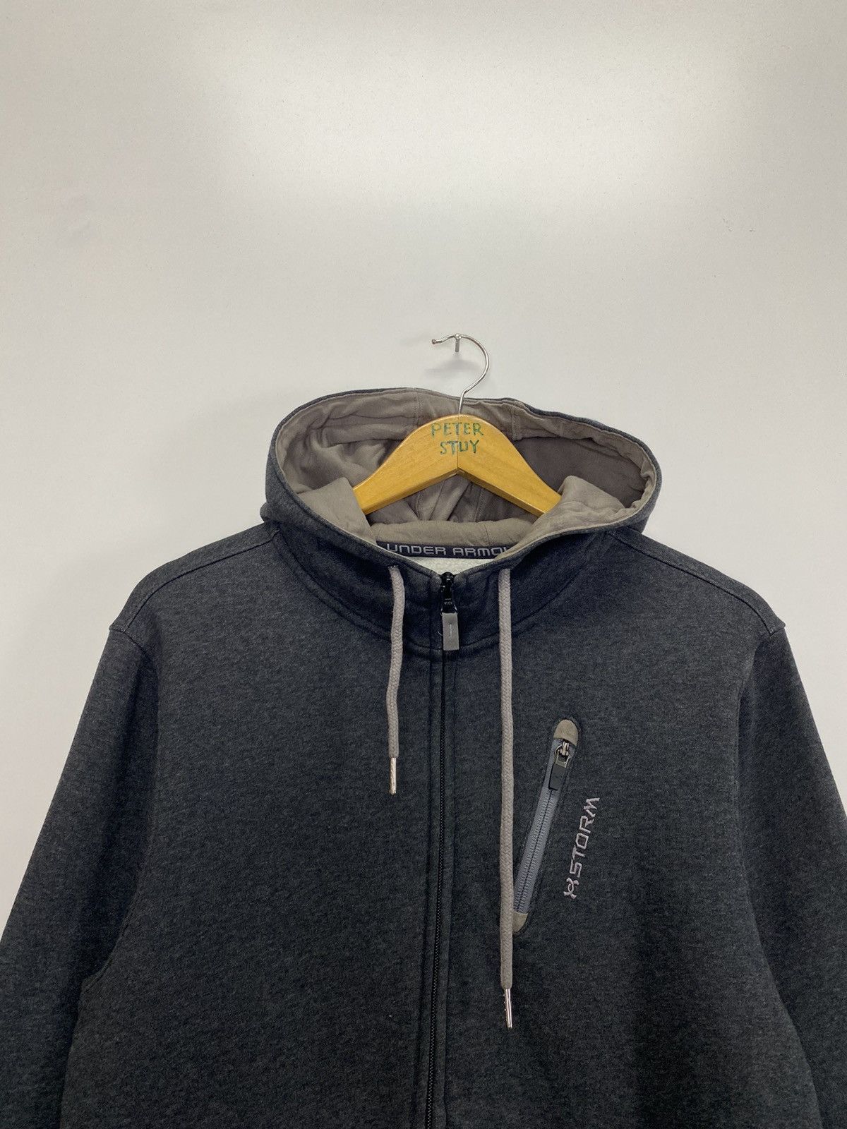 Under Armour × Vintage Under Armour big logo hoodies Size US M / EU 48-50 / 2 - 6 Thumbnail
