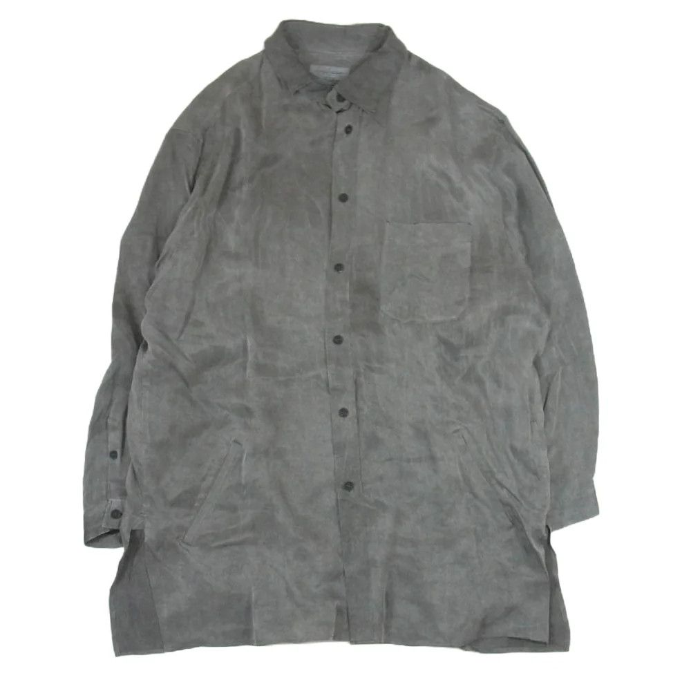 Yohji Yamamoto Yohji Yamamoto POUR HOMME 23SS Blouse Long Shirt Size US M / EU 48-50 / 2 - 1 Thumbnail
