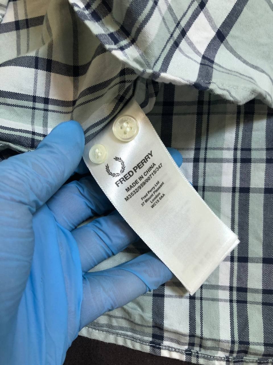 Fred Perry Fred Perry Embroidered Logo Button Up Shirt Size US S / EU 44-46 / 1 - 4 Thumbnail