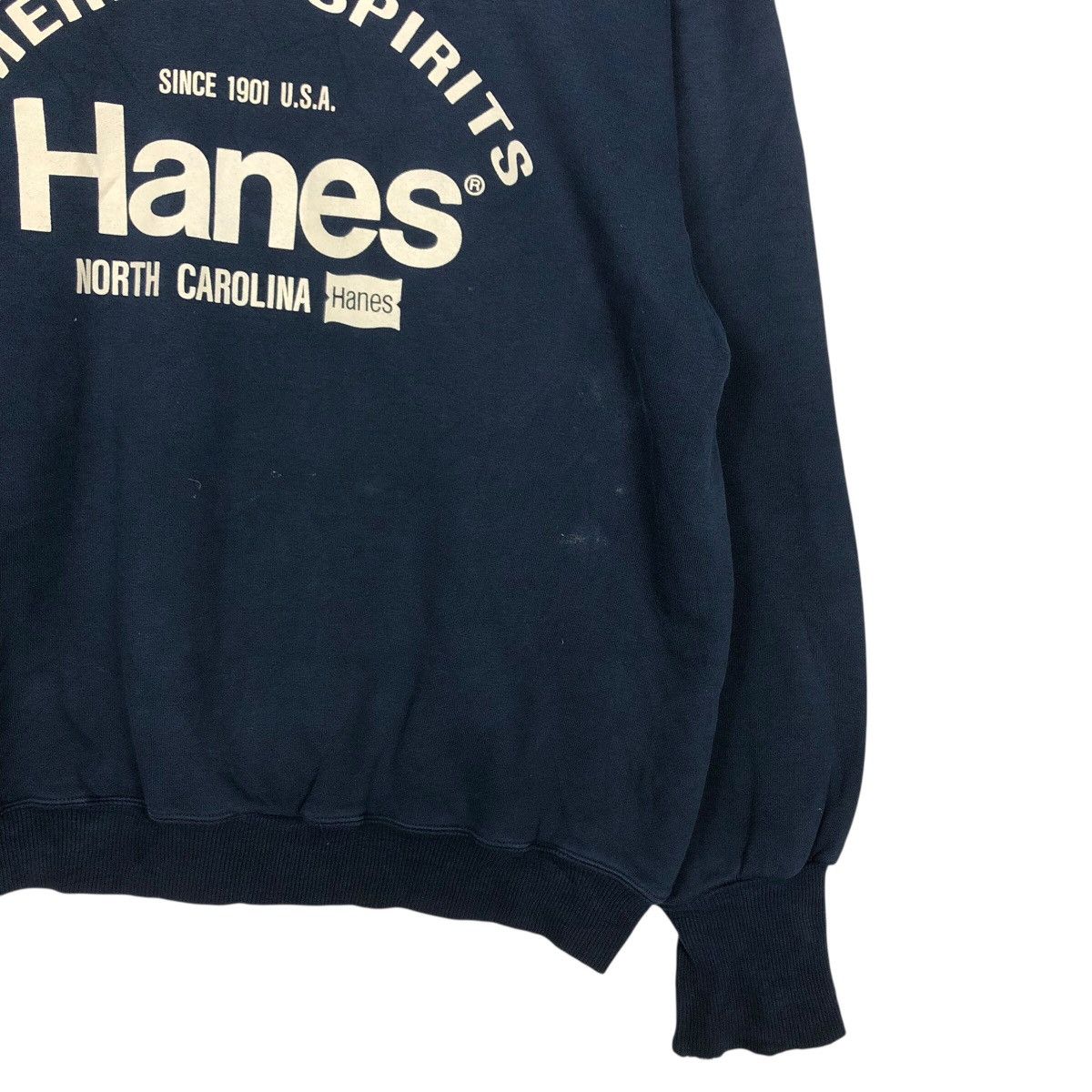Other 📌Vintage Sweatshirt Hanes Big Logo Spell Out Size US L / EU 52-54 / 3 - 6 Thumbnail