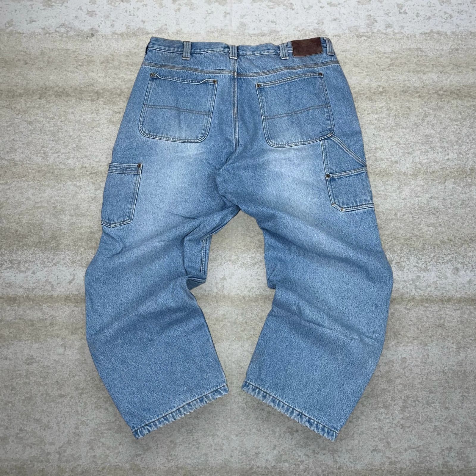 Redhead Vintage 90s RedHead Carpenter Jeans 40x30 Relaxed Light Wash Size US 40 / EU 56 - 1 Thumbnail