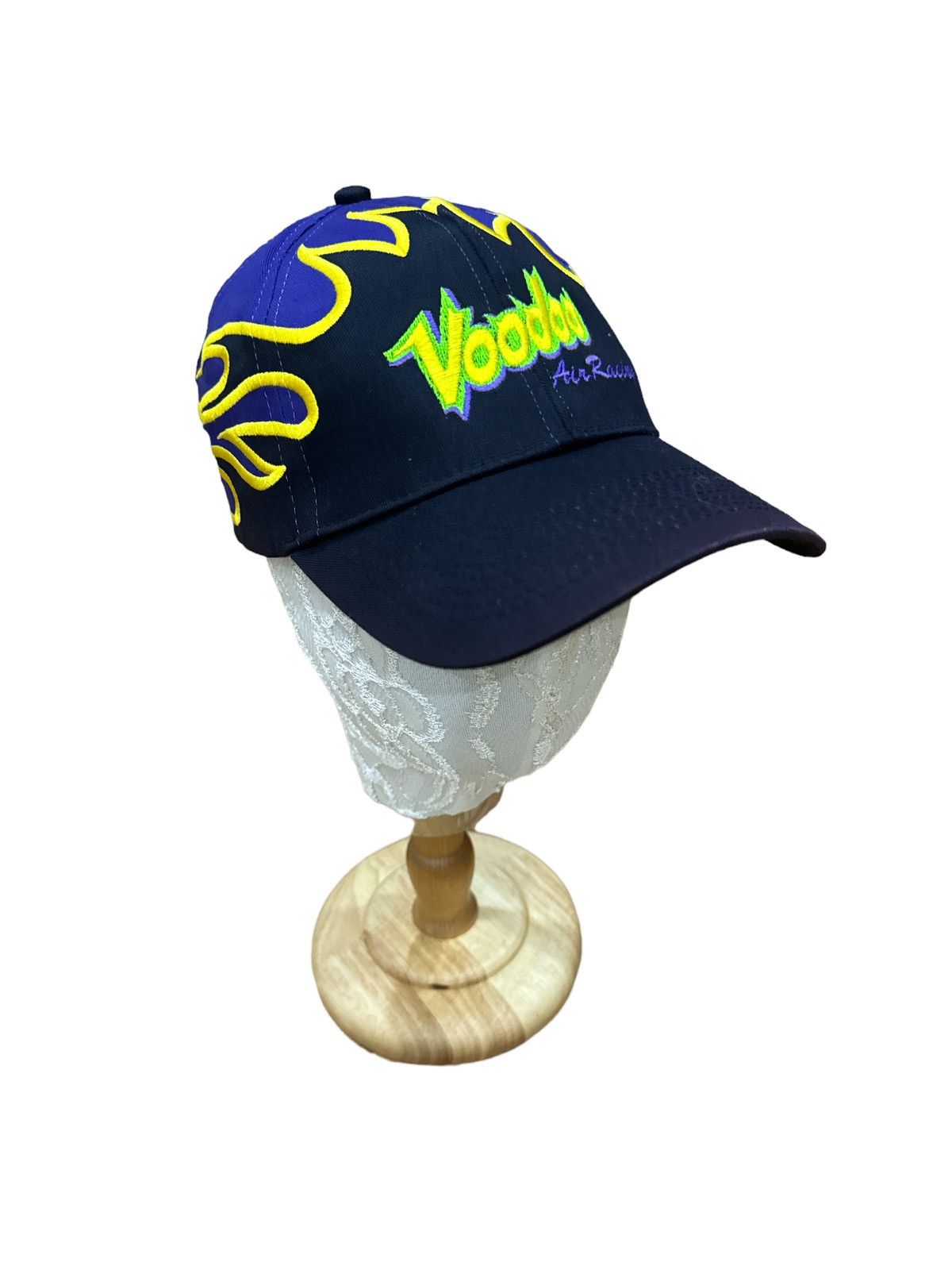 Vintage VINTAGE VOODOO AIR RACING FLAMES HAT CAP Size ONE SIZE - 2 Thumbnail