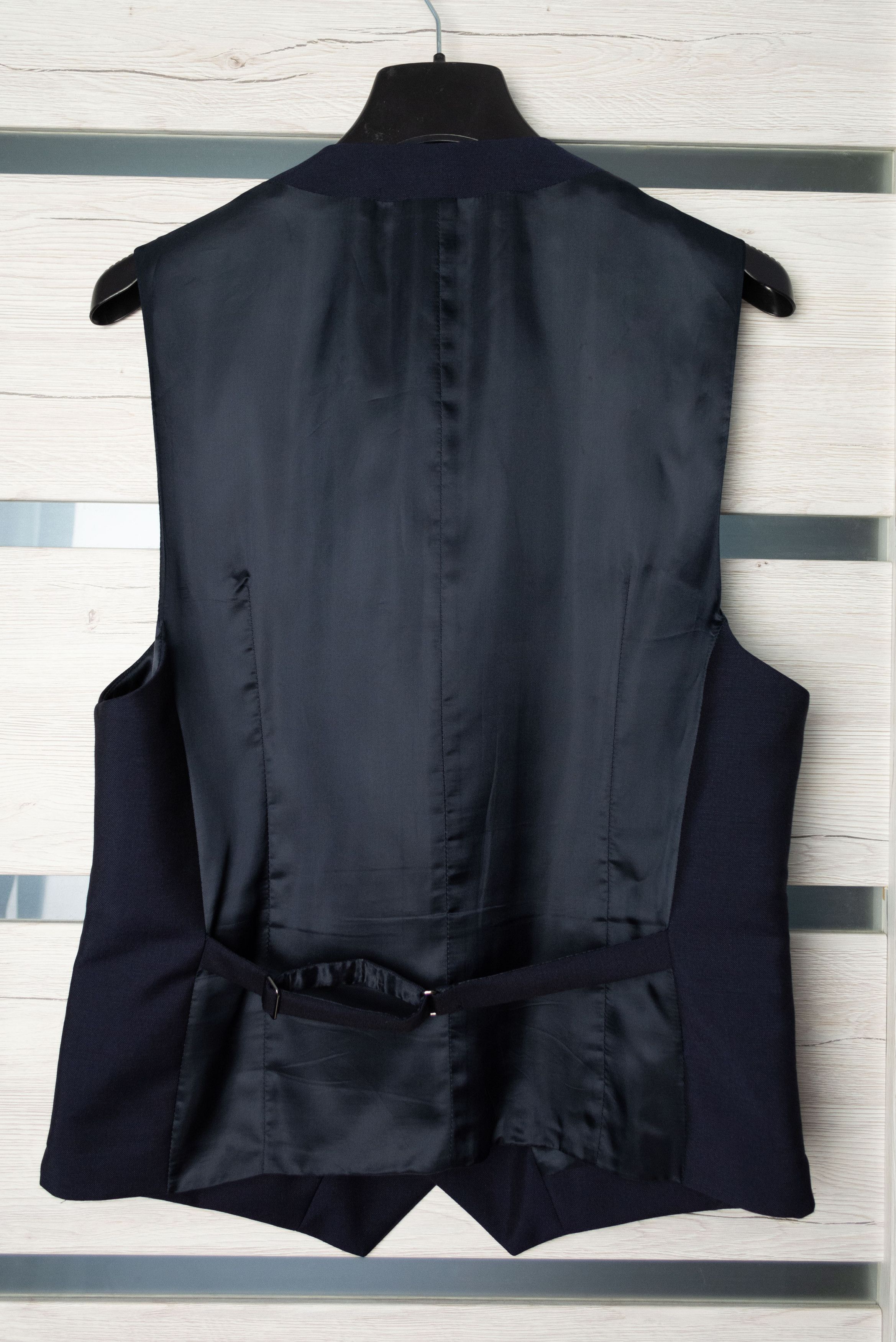 Reiss REISS navy suit wool moher Size 36R - 6 Thumbnail