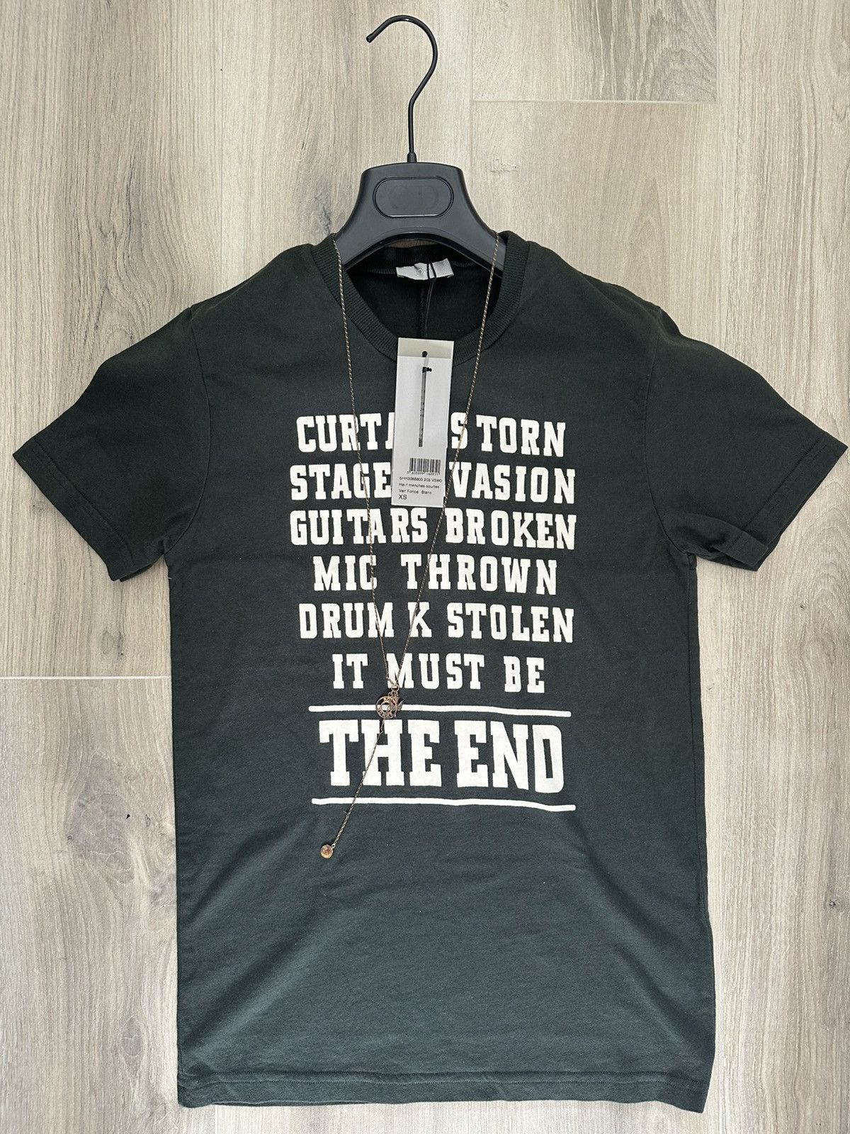 Dior Dior Homme FW05 “THE END” T Shirt Brand New!! | Grailed