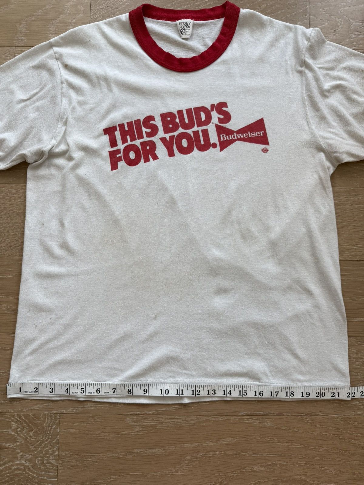 Budweiser Vintage Budweiser Bud promo shirt Size US XL / EU 56 / 4 - 9 Thumbnail