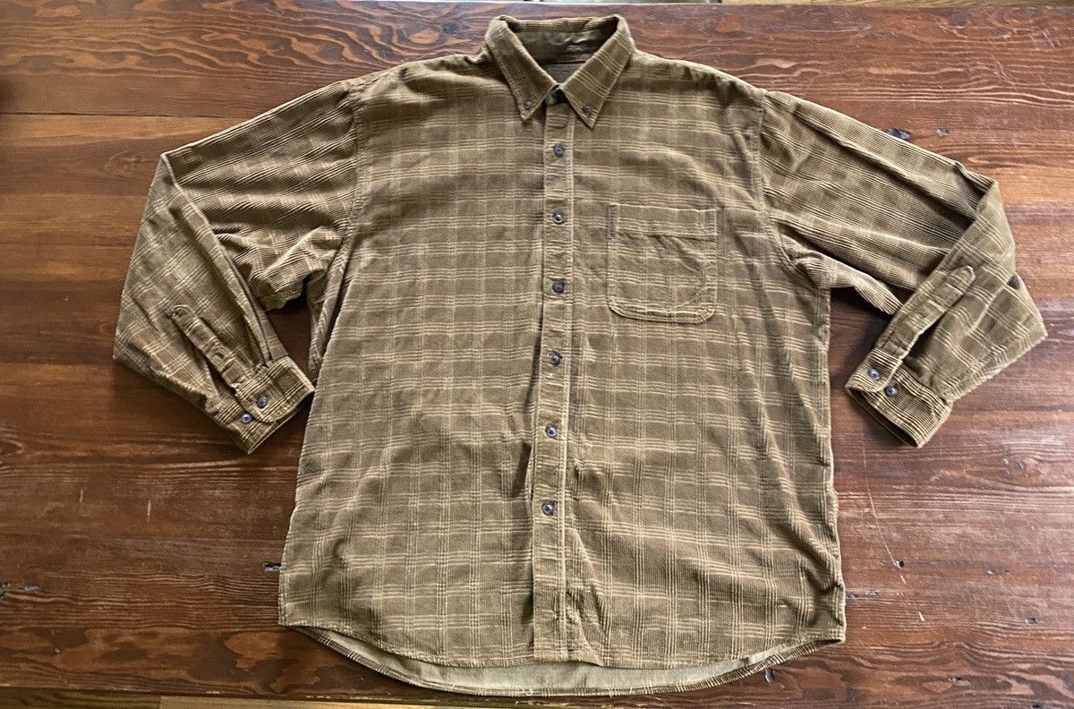 Clearwater Outfitters Vintage Y2K’s Clearwater Brown Corduroy Button Up Shirt Size US XL / EU 56 / 4 - 2 Thumbnail