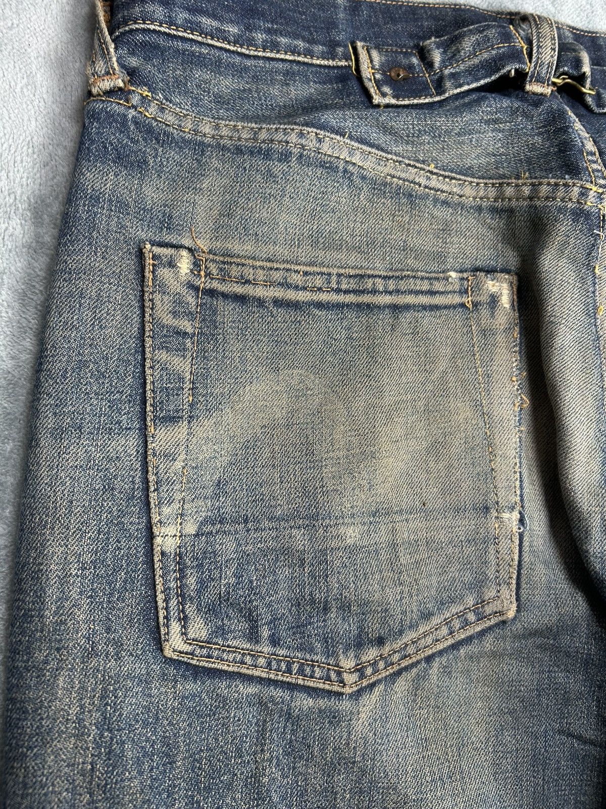 Japanese Brand Vintage Evis Distressed Denim Jeans Size US 32 / EU 48 - 25 Thumbnail