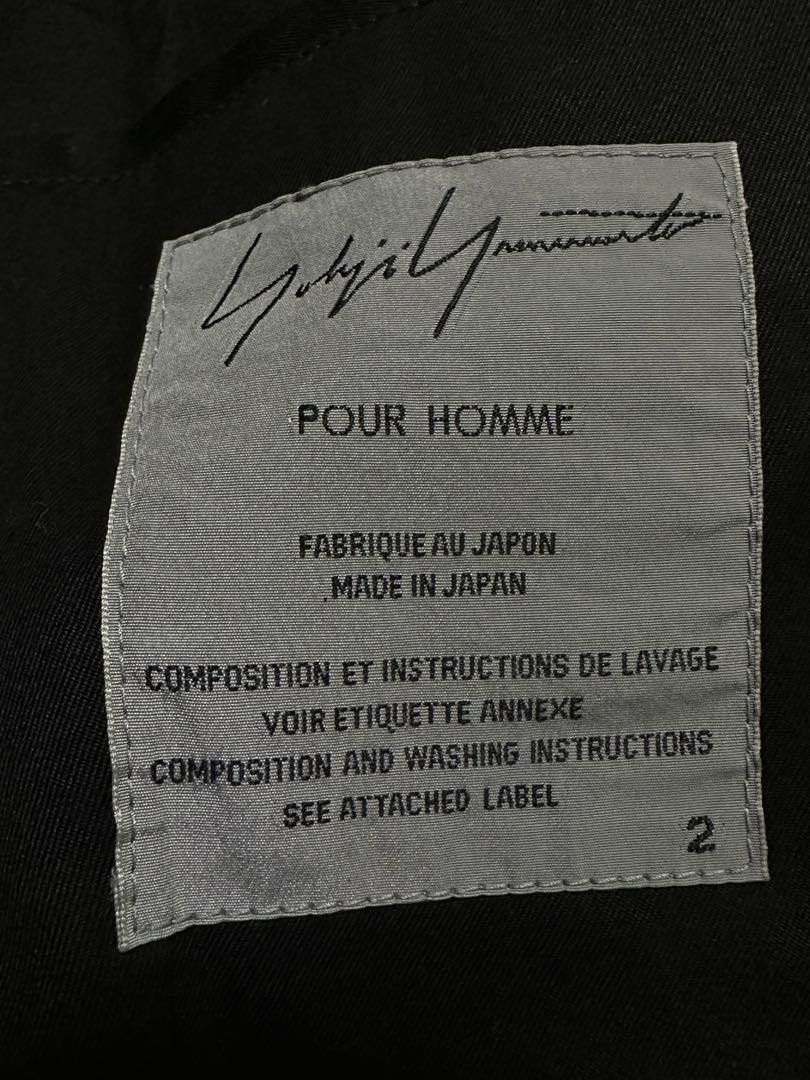 Yohji Yamamoto Yohji Yamamoto pour homme 06ss double button jacket Size US M / EU 48-50 / 2 - 7 Thumbnail