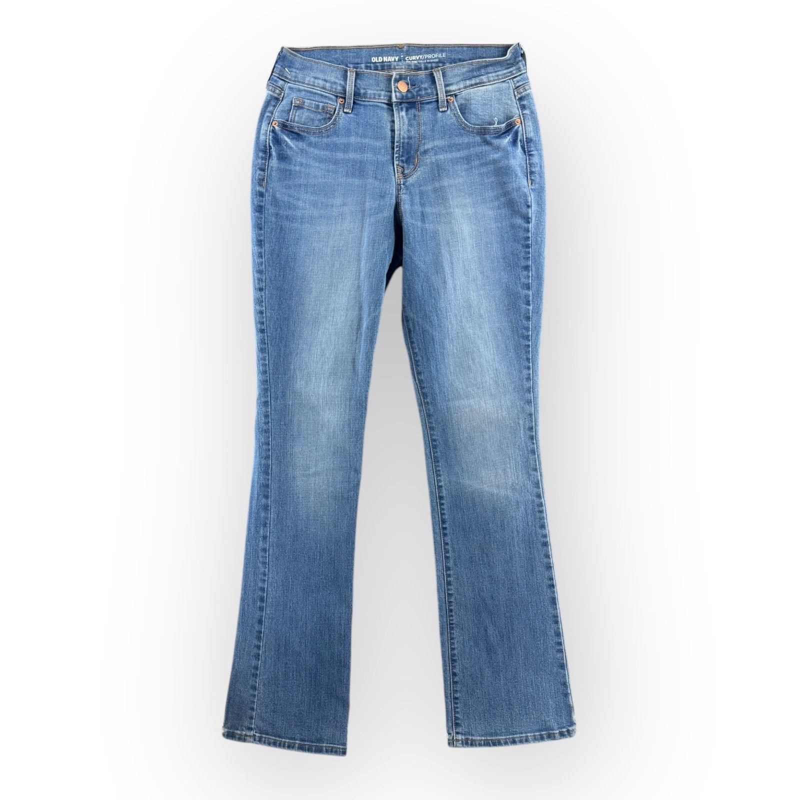 Old Navy Old Navy Curvy Mid Rise Bootcut Jeans Women's 2 Sunset Mom Size 26" / US 2 / IT 38 - 2 Thumbnail