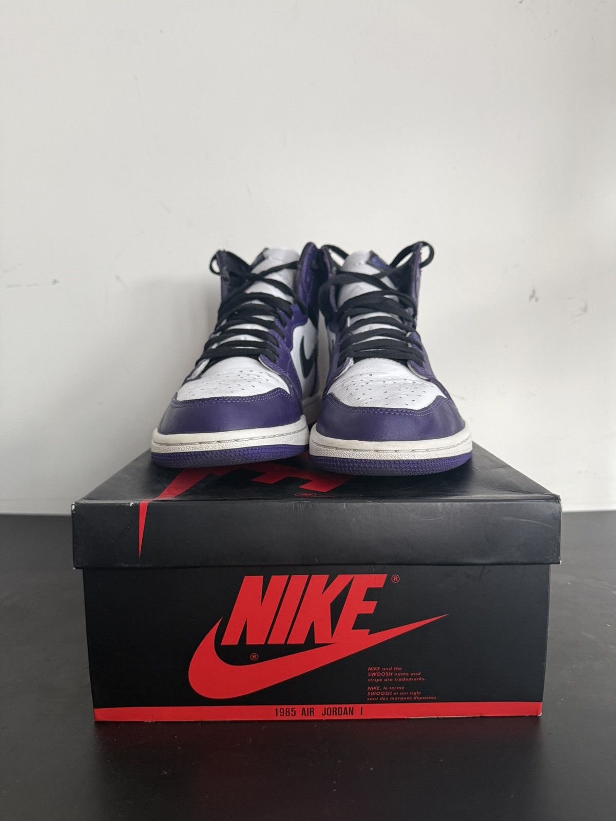 Jordan Brand Jordan 1 court purple Size US 10 / EU 43 - 2 Thumbnail