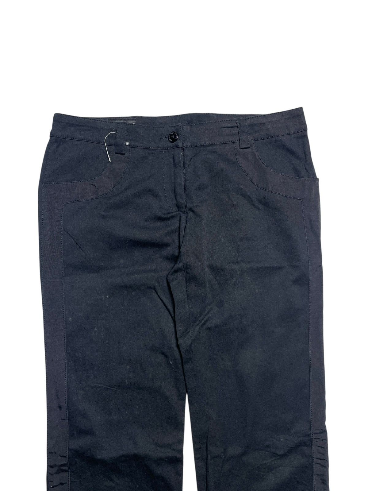 Emporio Armani Emporio Armani - Side Button Split Trousers Size 31" - 3 Thumbnail