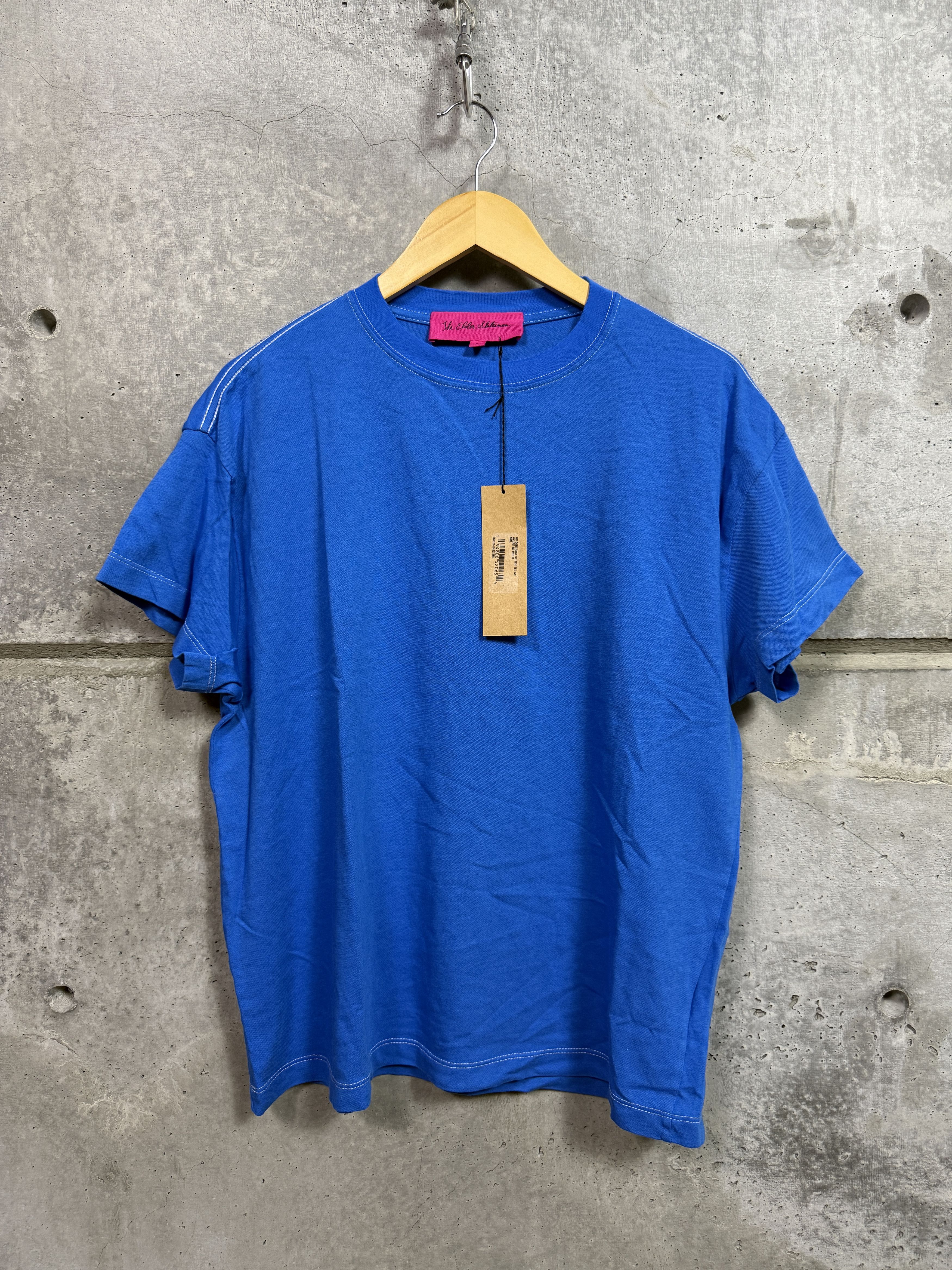 The Elder Statesman $495 The Elder Statesman Cashmere Cotton Blend T-Shirt Size US S / EU 44-46 / 1 - 1 Thumbnail