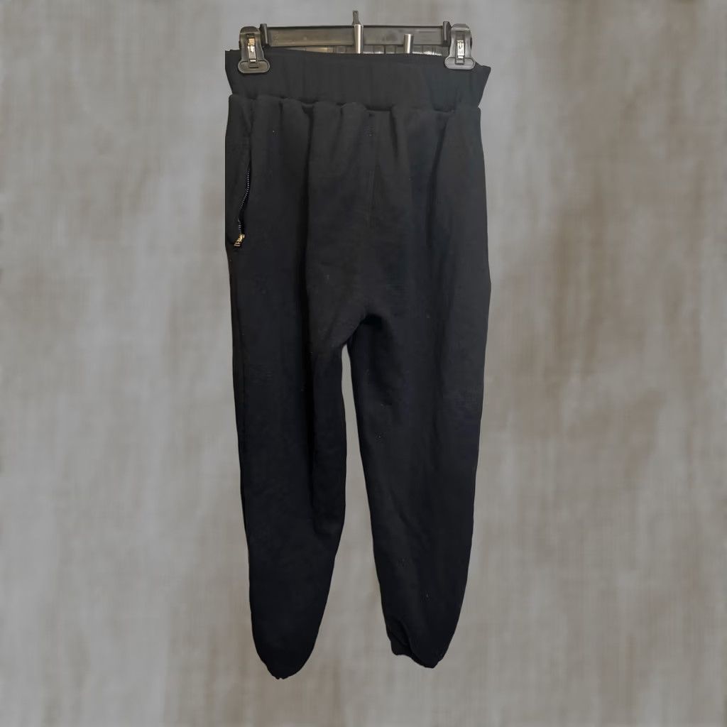 Vintage Skyblue Co. Men's Fleece Pull-on Graphic Jogger Sweatpants Black Medium Size US 31 - 1 Thumbnail