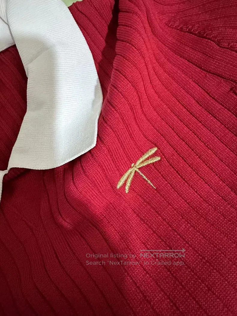 Valentino Valentino Knitted T-shirt Size L / US 10 / IT 46 - 2 Thumbnail