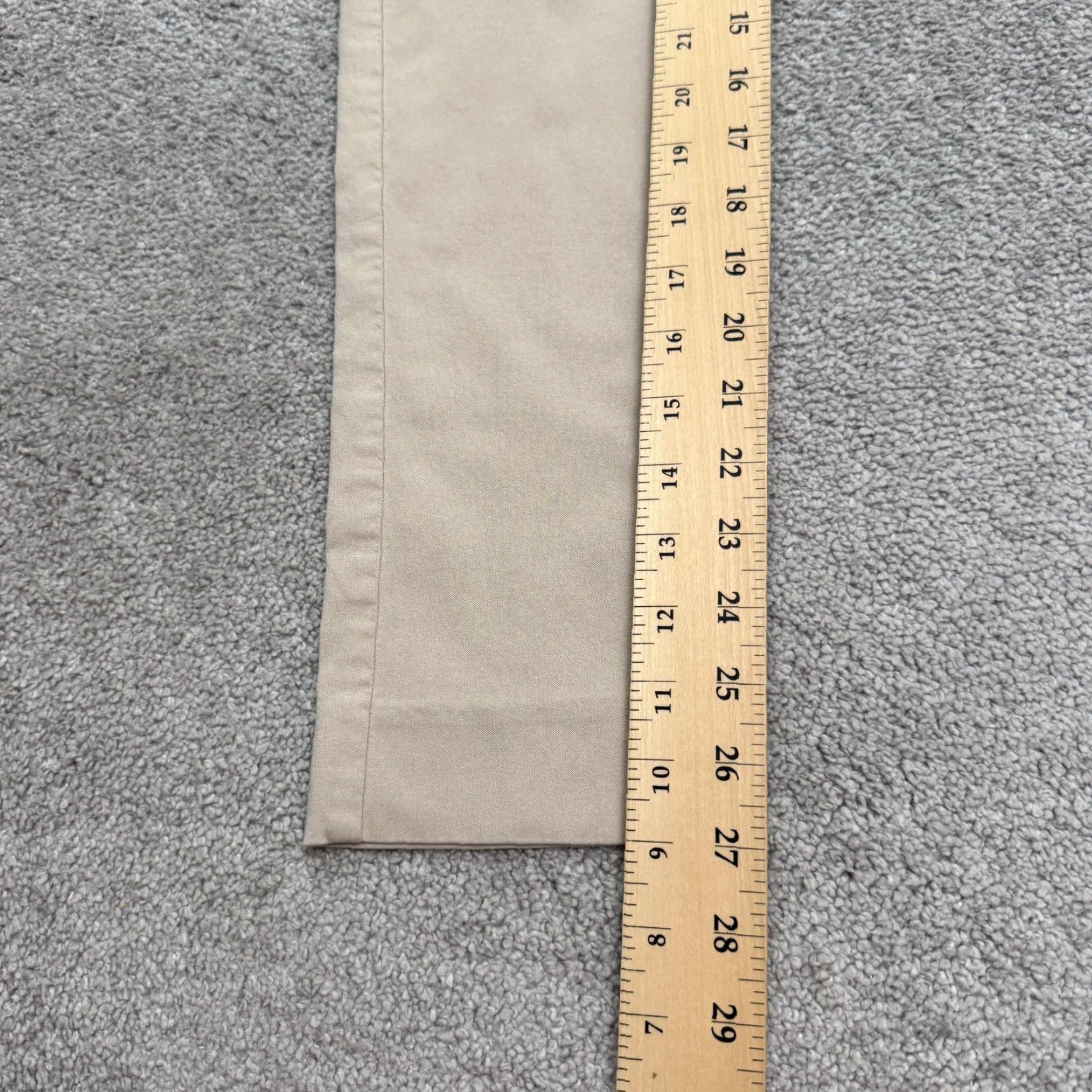 Banana Republic VINTAGE Banana Republic Women Pants Straight Leg High Rise Casual 2 Beige Stretch 26x27 Size 26" / US 2 / IT 38 - 7 Thumbnail