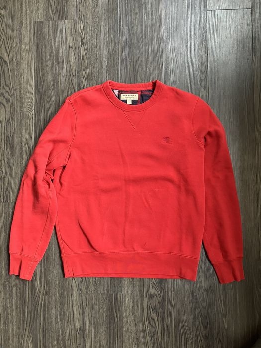 Burberry on sale sweatshirt red