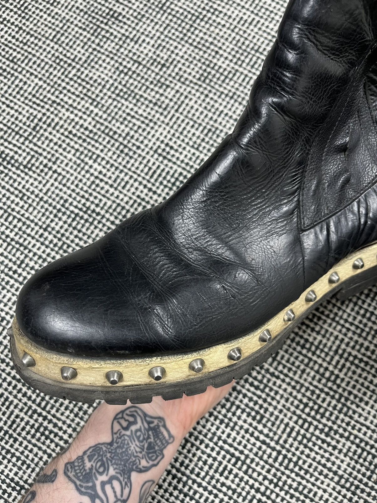 A.S.98 A.S. 98 studded Chelsea chunky boots avant garde Size US 8 / IT 38 - 14 Thumbnail