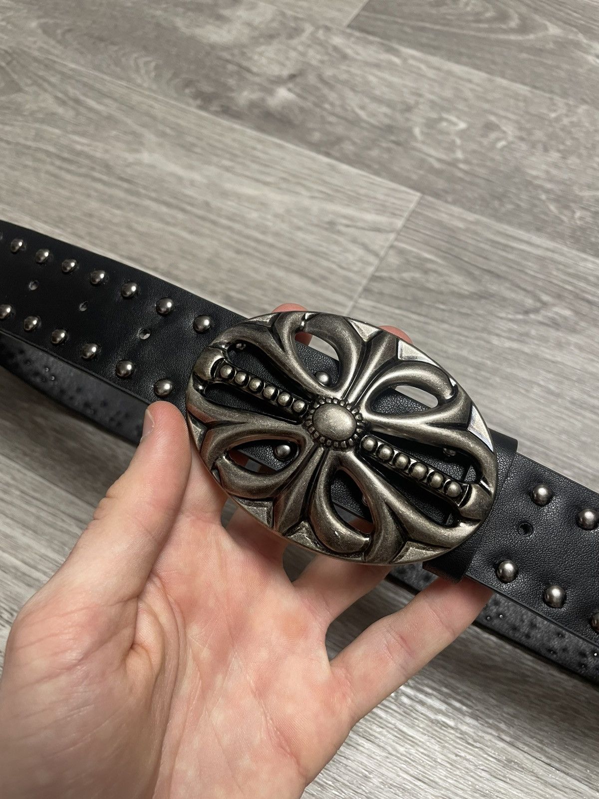 Other Y2K Studded Belt – Gothic Cross – Emo Punk Rock Size ONE SIZE - 2 Thumbnail