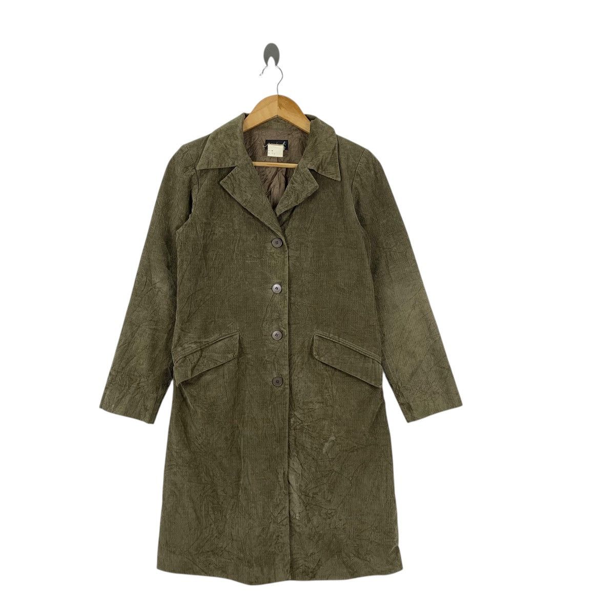 agnes b. Vintage 90s AGNES B. PARIS Made In France Trench Coat Jacket Size S / US 4 / IT 40 - 3 Thumbnail