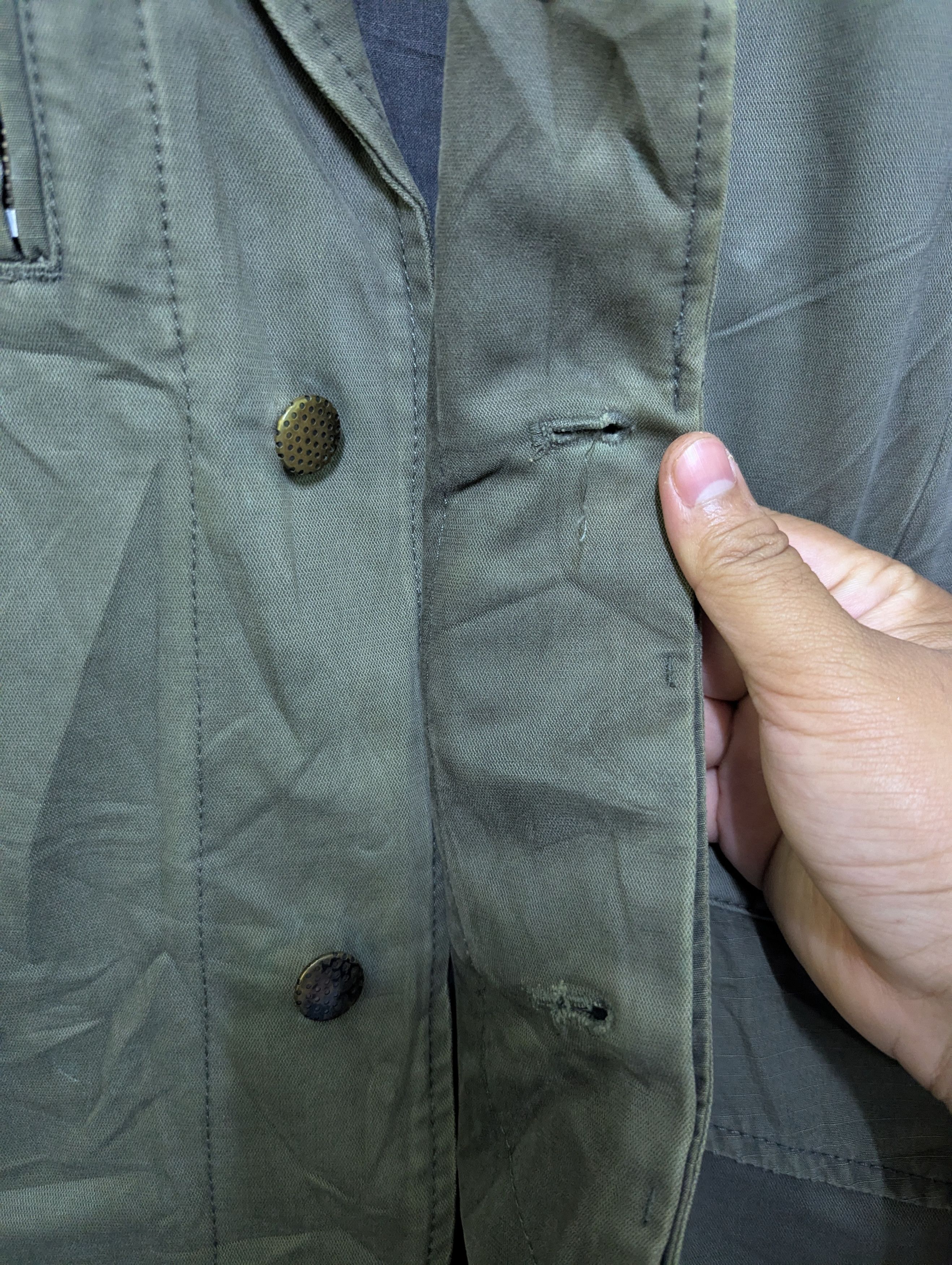 Diesel Vintage 00s Distressed Diesel Military Tailored Jacket Size US M / EU 48-50 / 2 - 9 Thumbnail