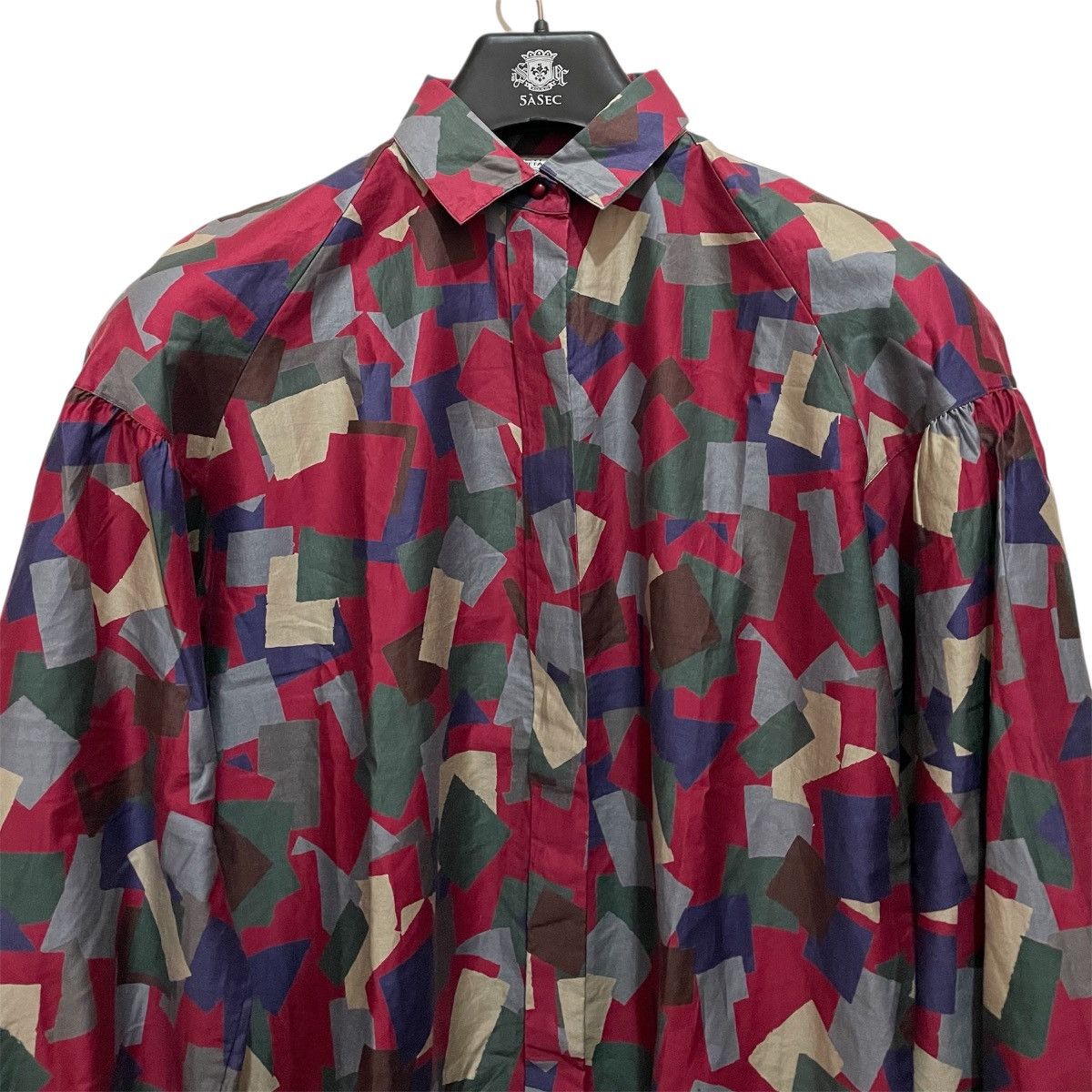 Dior CHRISTIAN DIOR MULTI COLOR BLOUSE / LONG SLEEVES SHIRT Size M / US 6-8 / IT 42-44 - 3 Thumbnail