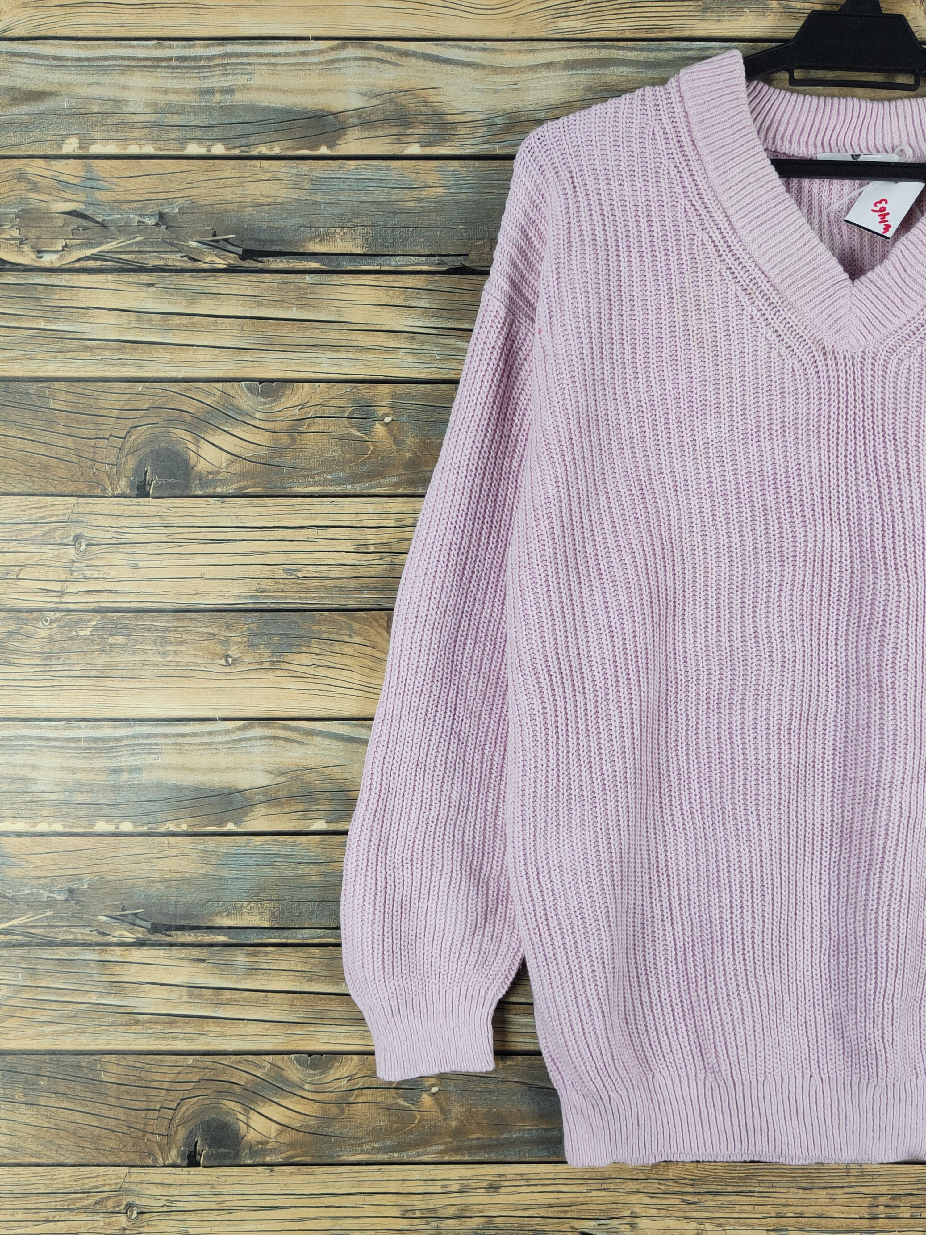 Vintage Uniqlo Light Purple Knitwear Sweatshirts #W1463 Size S / US 4 / IT 40 - 3 Thumbnail