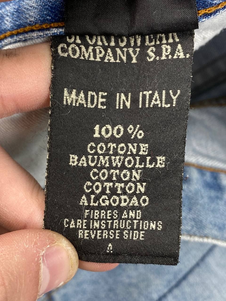 Stone Island Vintage Stone Island Denim Jeans 90s Men Size 33 Blue Size US 33 - 17 Thumbnail