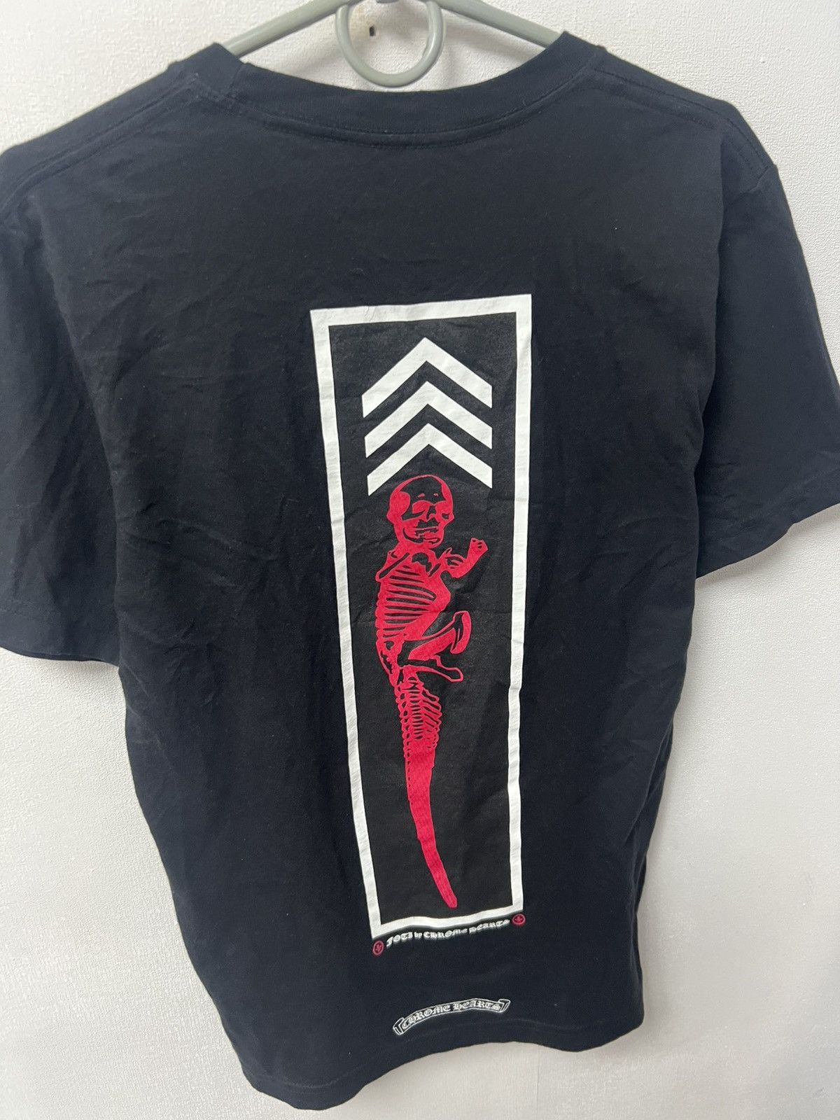 Chrome Hearts Chrome Hearts T-Shirt Miami Exclusive Size S Black Big Logo Size US S / EU 44-46 / 1 - 17 Thumbnail