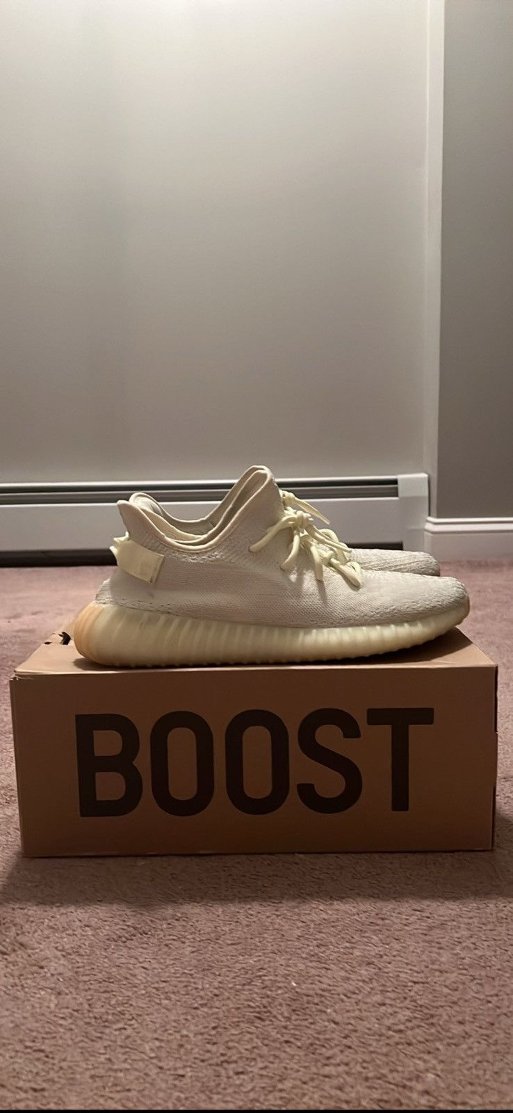 Adidas × Yeezy Yeezy Adidas Boost 350 V2 in Butter Size US 13 / EU 46 - 4 Thumbnail