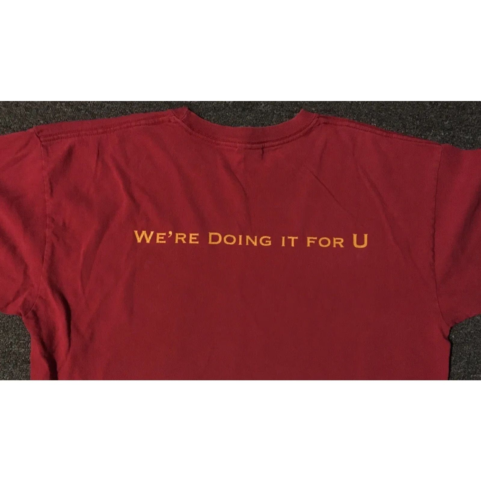 Vintage Vtg Alvernia University Doing It For U Shirt M Red 90s College Grunge Track & Field University USA Vintage Sports Shirt Mens Shirt Size US M / EU 48-50 / 2 - 7 Thumbnail