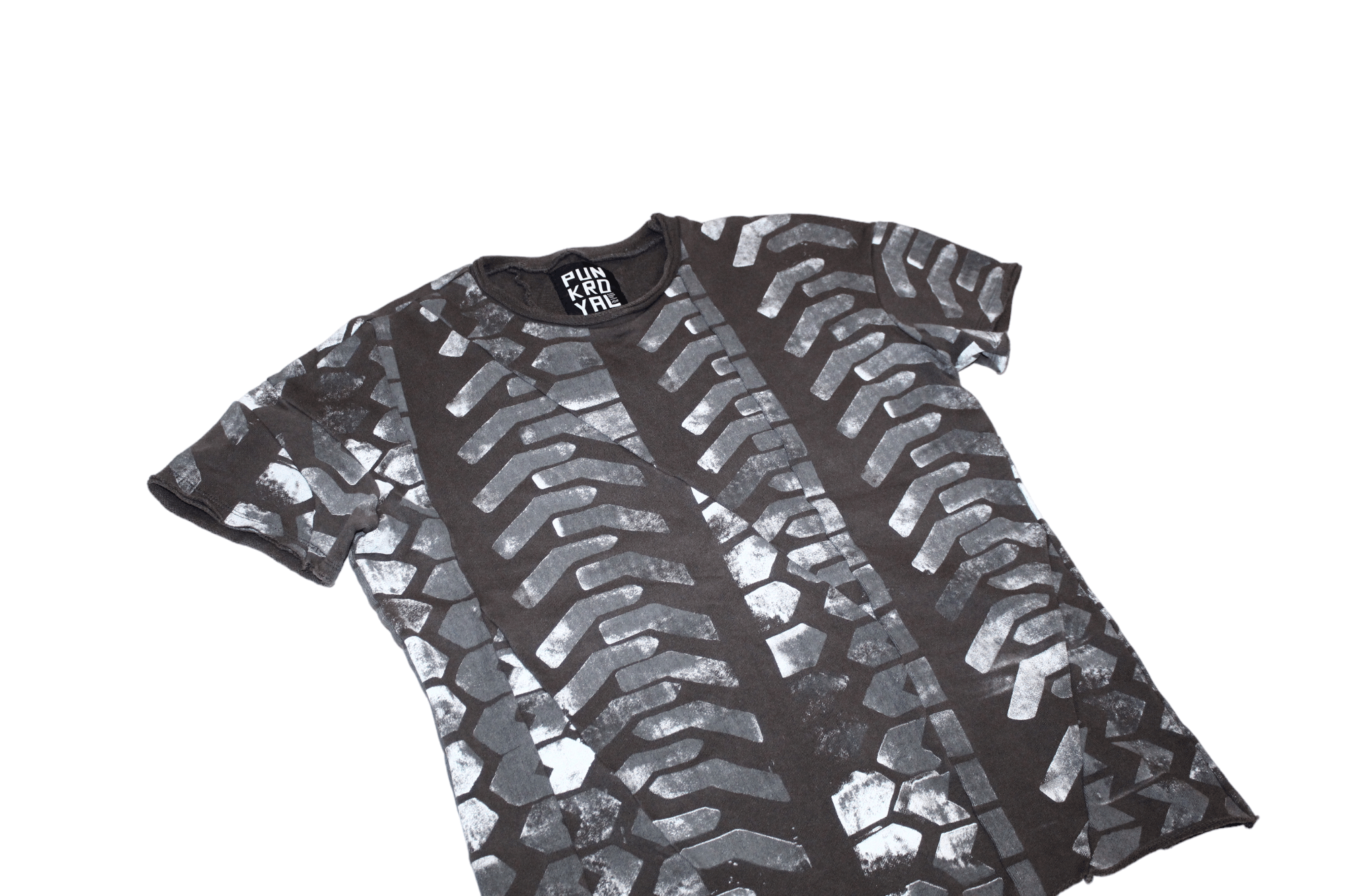 Le Grande Bleu (L.G.B.) Y2K🔥 Punk Royal Mechanics Printed 4oz Woven T-shirt Size US M / EU 48-50 / 2 - 9 Thumbnail