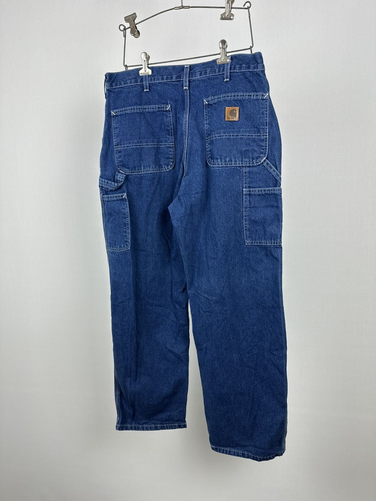Carhartt Vintage Carhartt Baggy Carpenter Jeans Mens 34x30 Size US 34 / EU 50 - 1 Thumbnail
