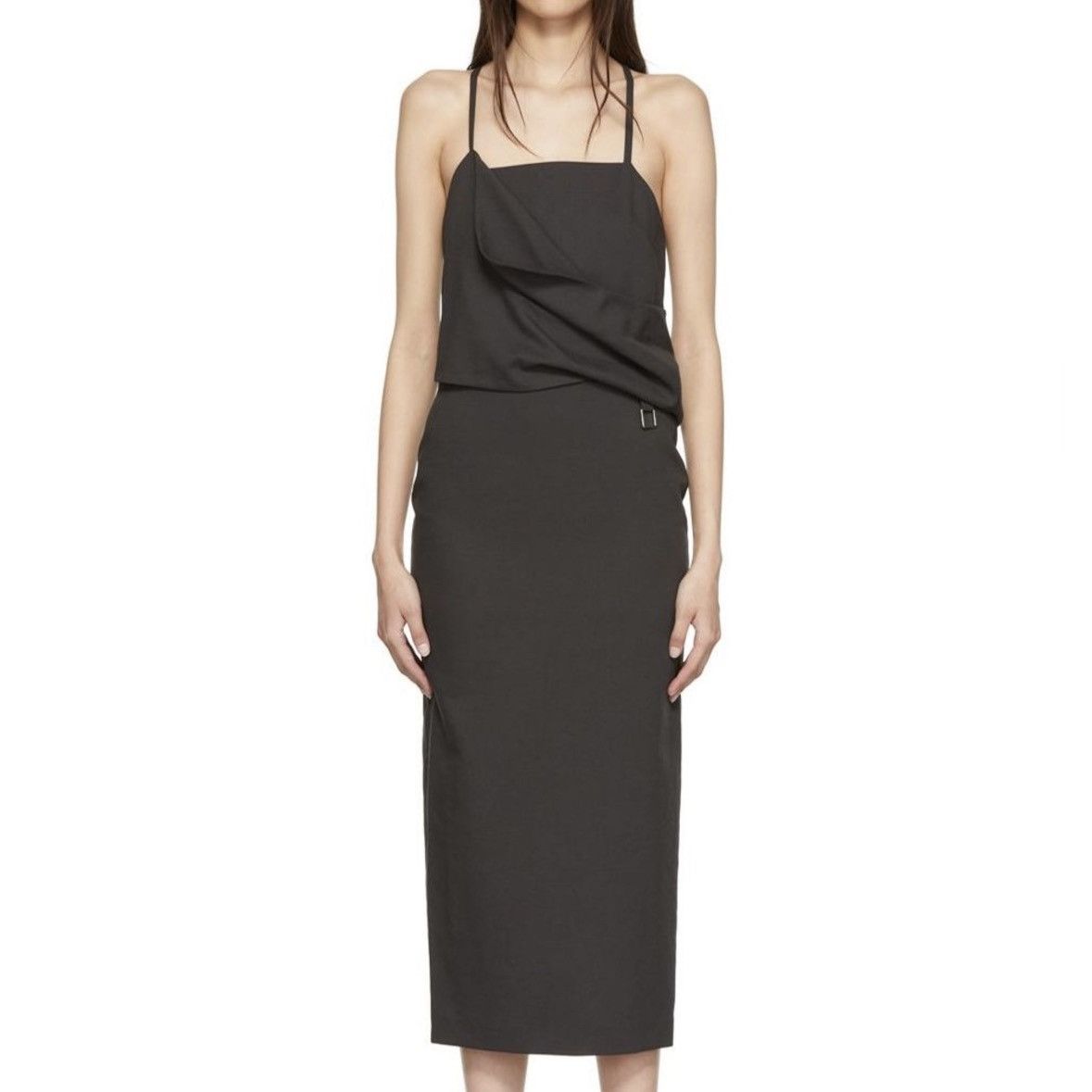 LOW CLASSIC LOW CLASSIC : Sleeveless Drape Dress Size S / US 4 / IT 40 - 1 Thumbnail