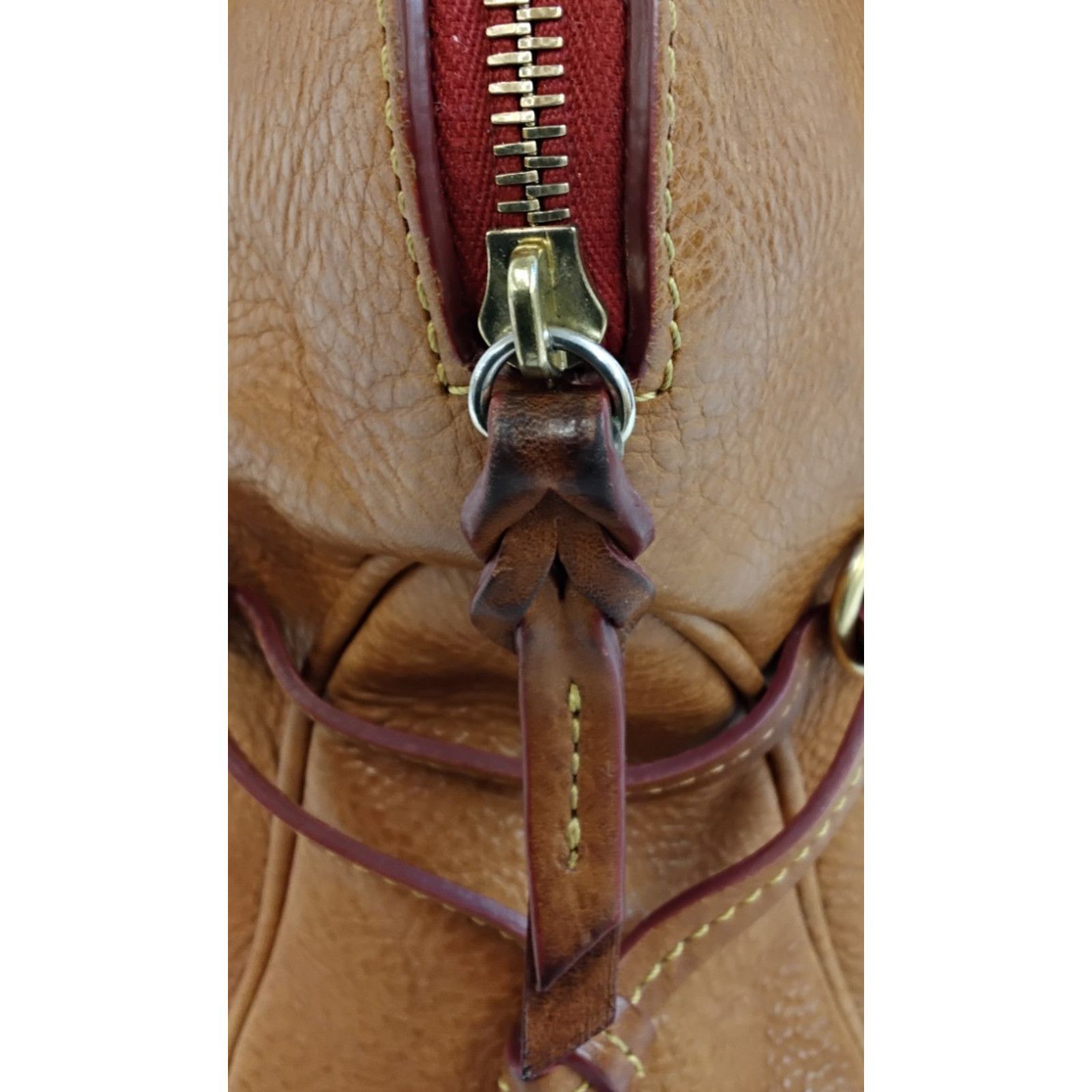 Dooney & Bourke Dooney & Bourke Italian Leather Satchel Bag Brown Purse Size ONE SIZE - 7 Thumbnail