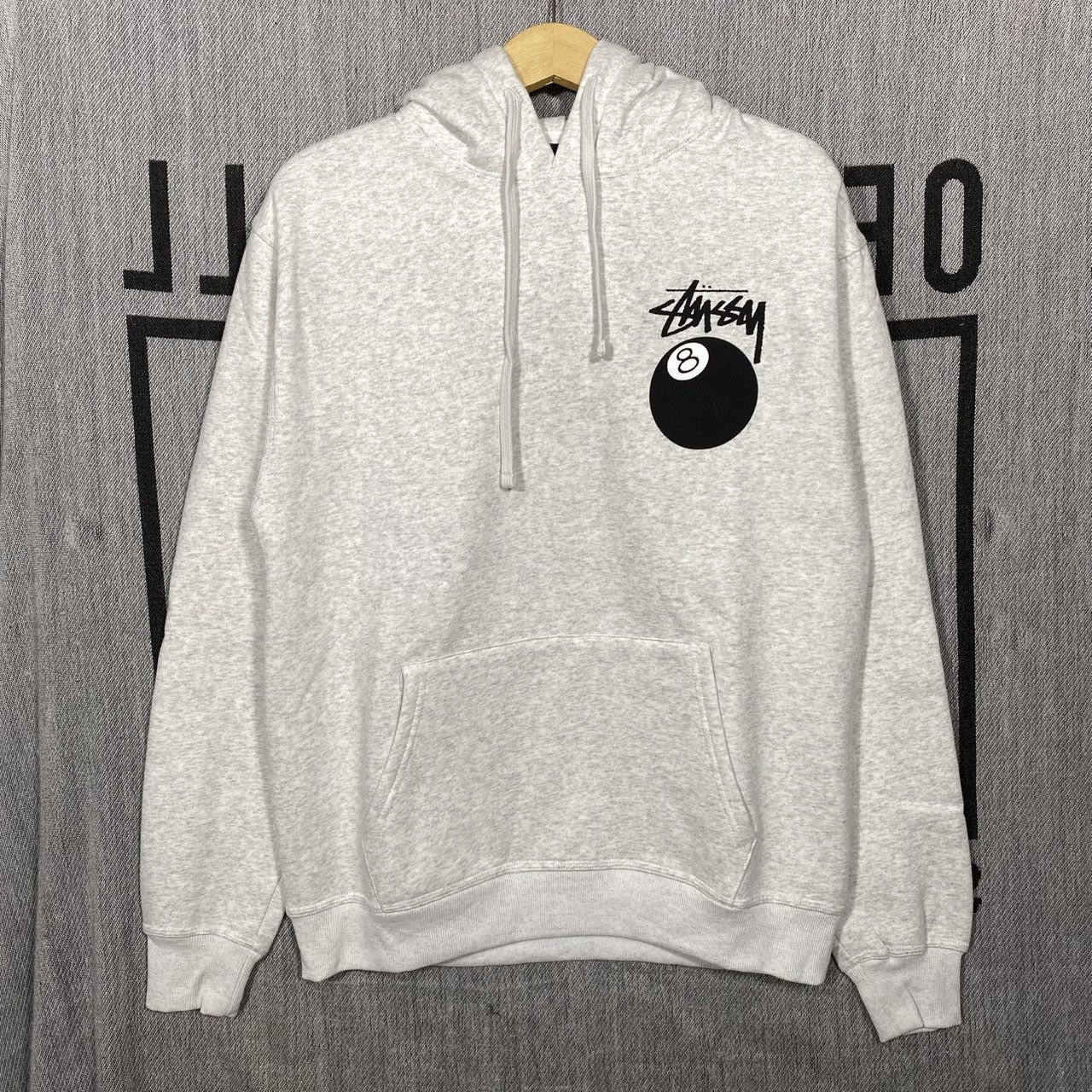 Stussy Hype Stussy 8 Ball Logo Hoodie Medium Size US M / EU 48-50 / 2 - 2 Thumbnail