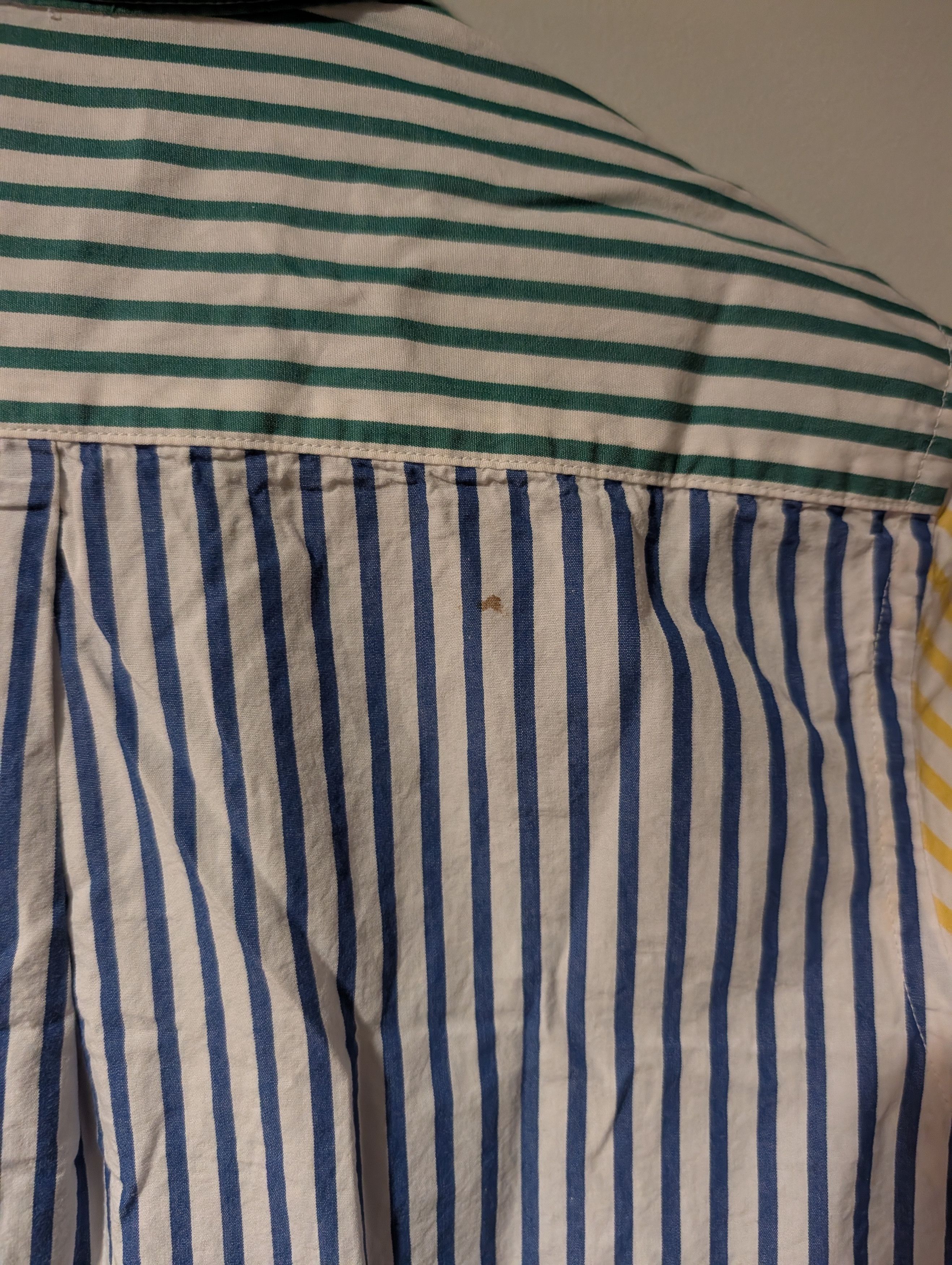 Polo Ralph Lauren Polo Ralph Lauren Fun Shirt Youth Large Multi Striped Button Size US L / EU 52-54 / 3 - 7 Thumbnail