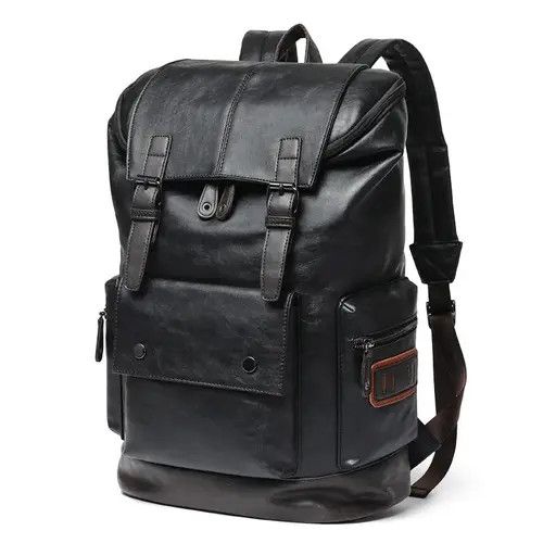 Japanese Brand Pu Leather Backpack Size ONE SIZE - 2 Thumbnail