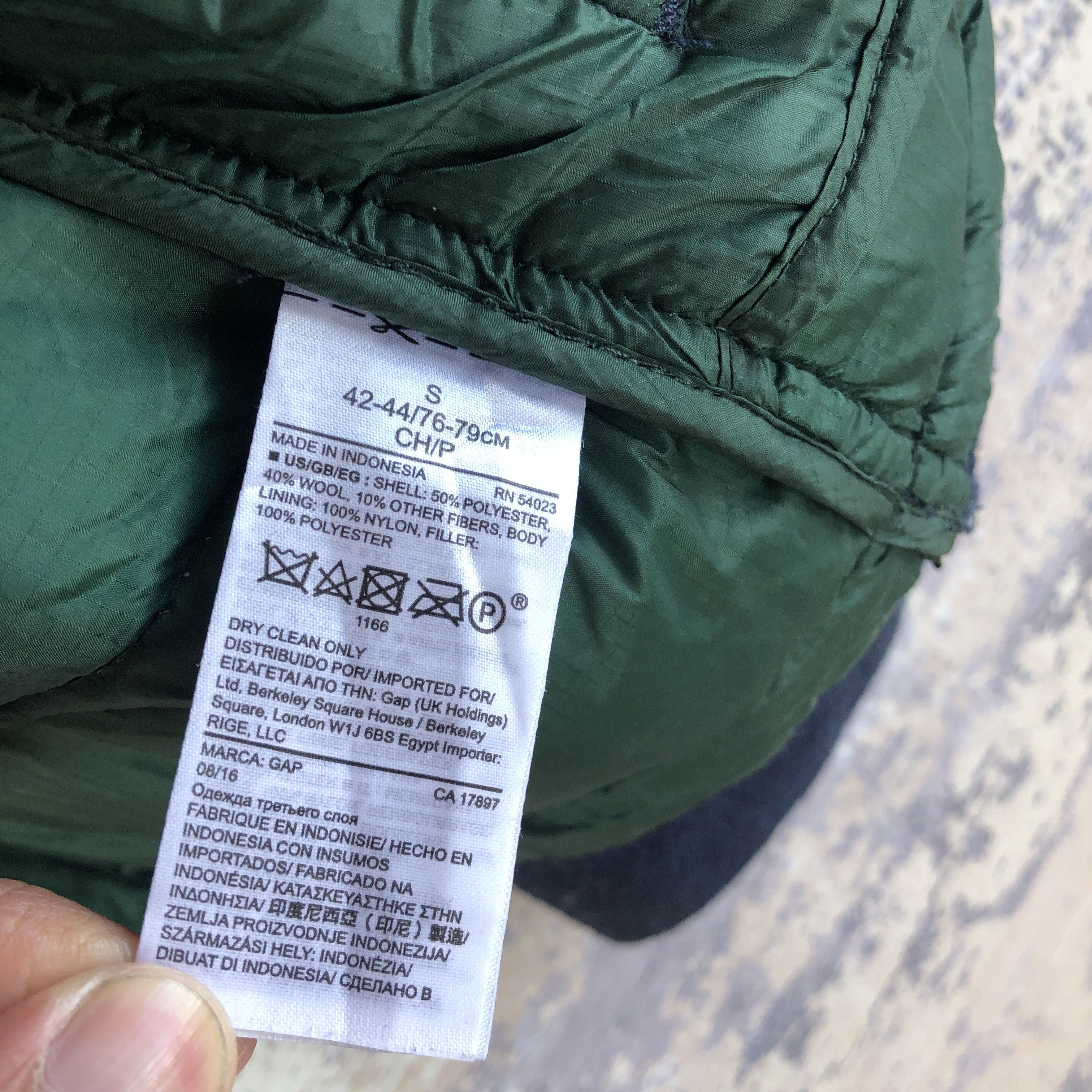 Japanese Brand × Vintage Vintage Y2K Japanese Puffer Jacket Wool Varsity Jackets Size US M / EU 48-50 / 2 - 7 Thumbnail