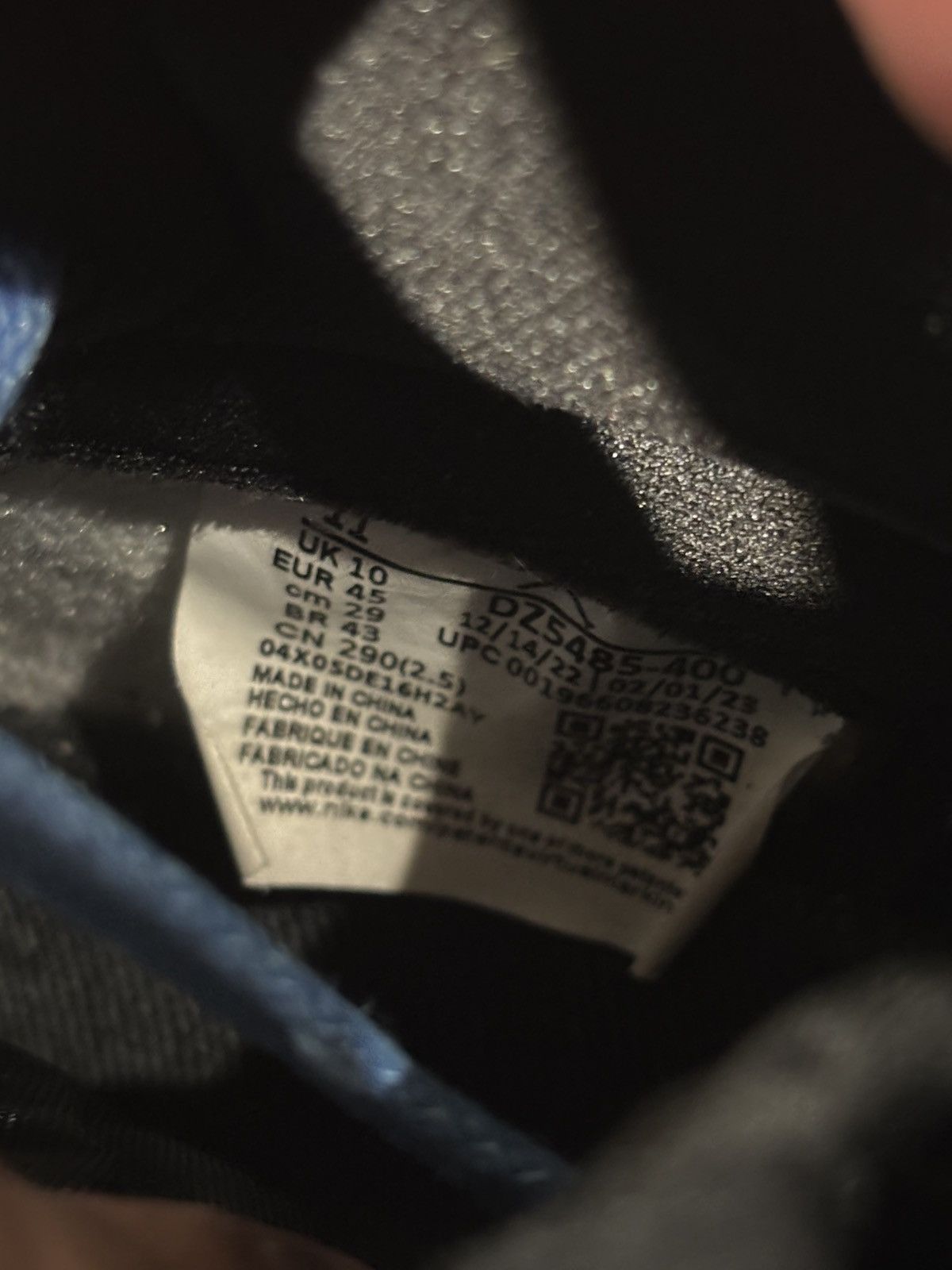 Jordan Brand Jordan 1 High OG UNC Toe Size: 11 Size US 11 / EU 44 - 8 Thumbnail