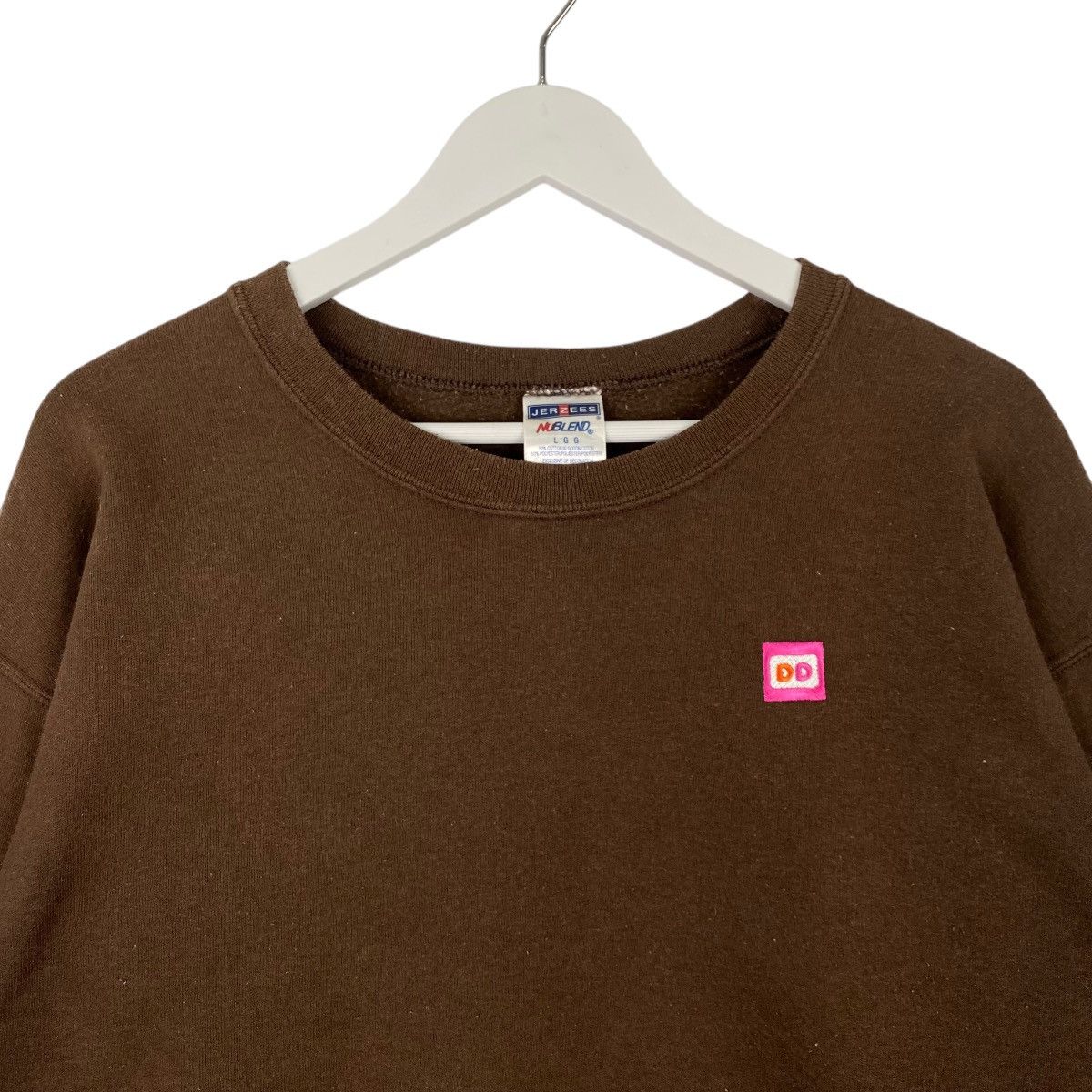 Jerzees Vintage Jerzees Embroidered Crewneck Sweatshirt Brown Size US M / EU 48-50 / 2 - 4 Thumbnail