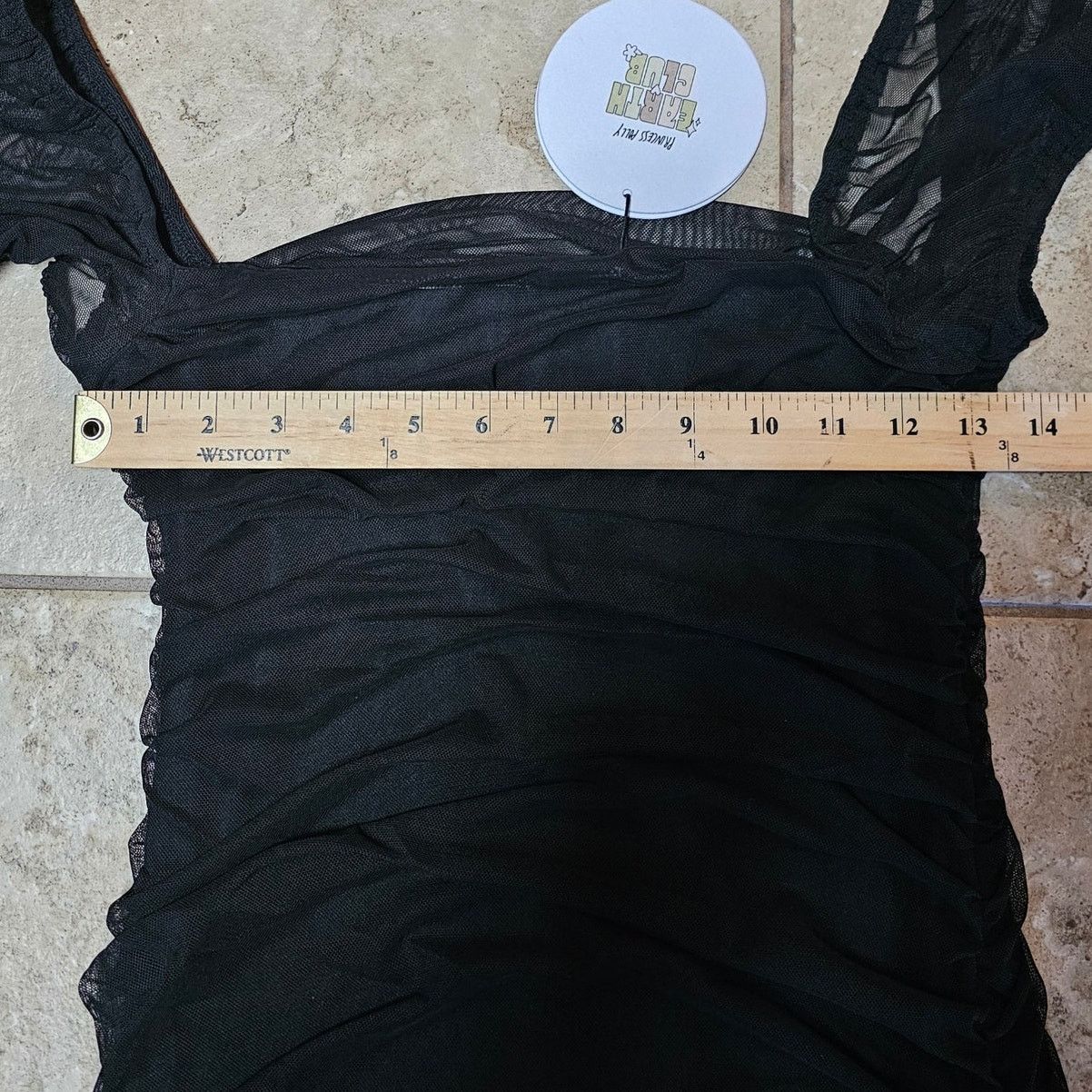 PRINCESS POLLY NWT Princess Polly Chani Mini Dress Black Size 6 Size M / US 6-8 / IT 42-44 - 10 Thumbnail