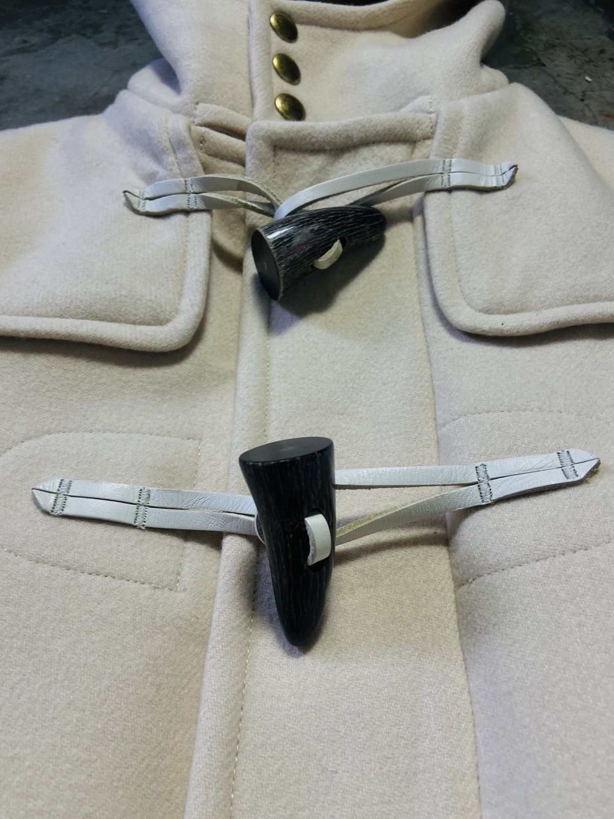 MasterPiece SCYE by Masterpiece Hoodie Wool Duffle Coat Size M / US 6-8 / IT 42-44 - 8 Thumbnail