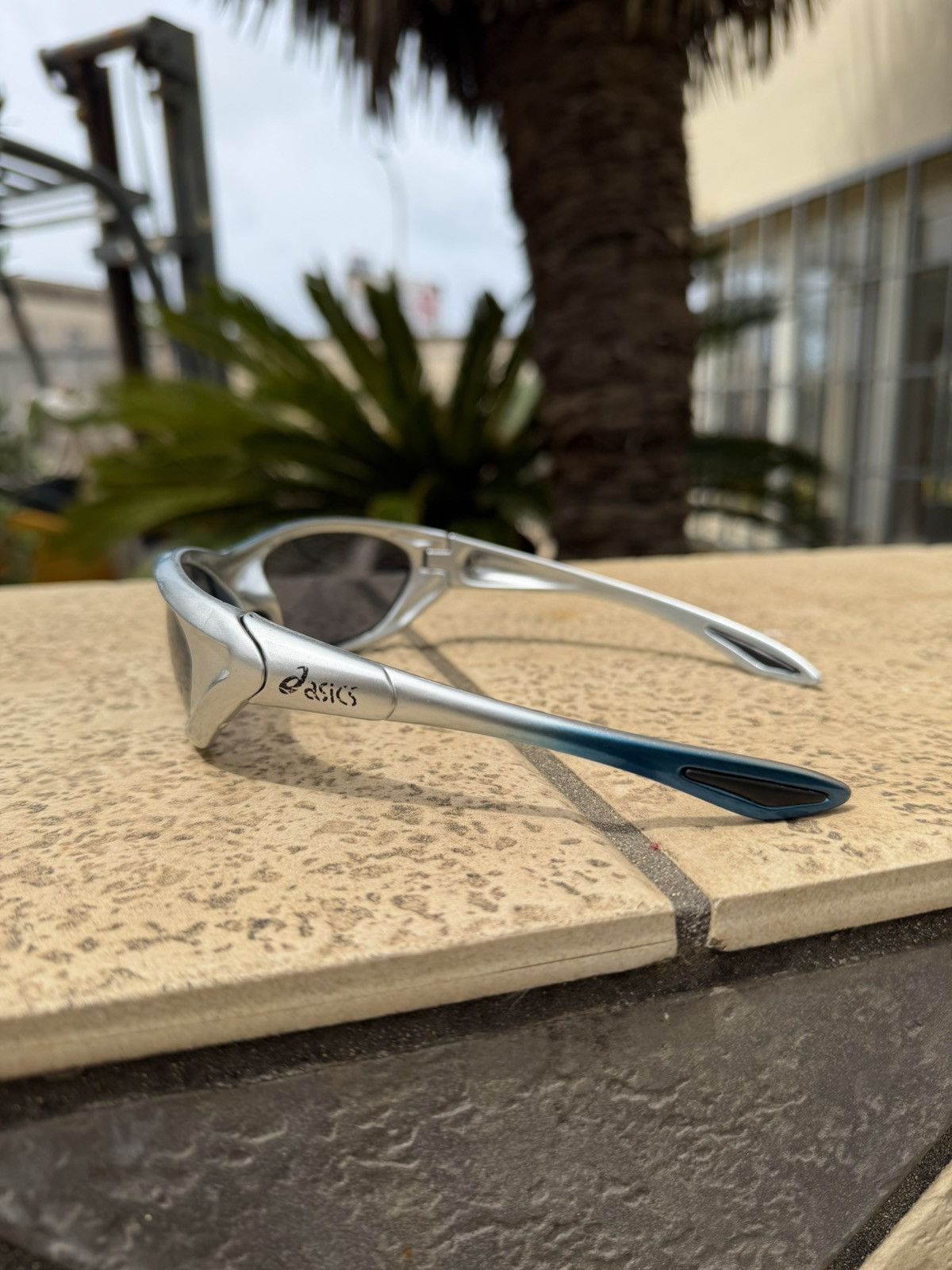 Asics ASICS Sunglasses Grey Size ONE SIZE - 3 Thumbnail