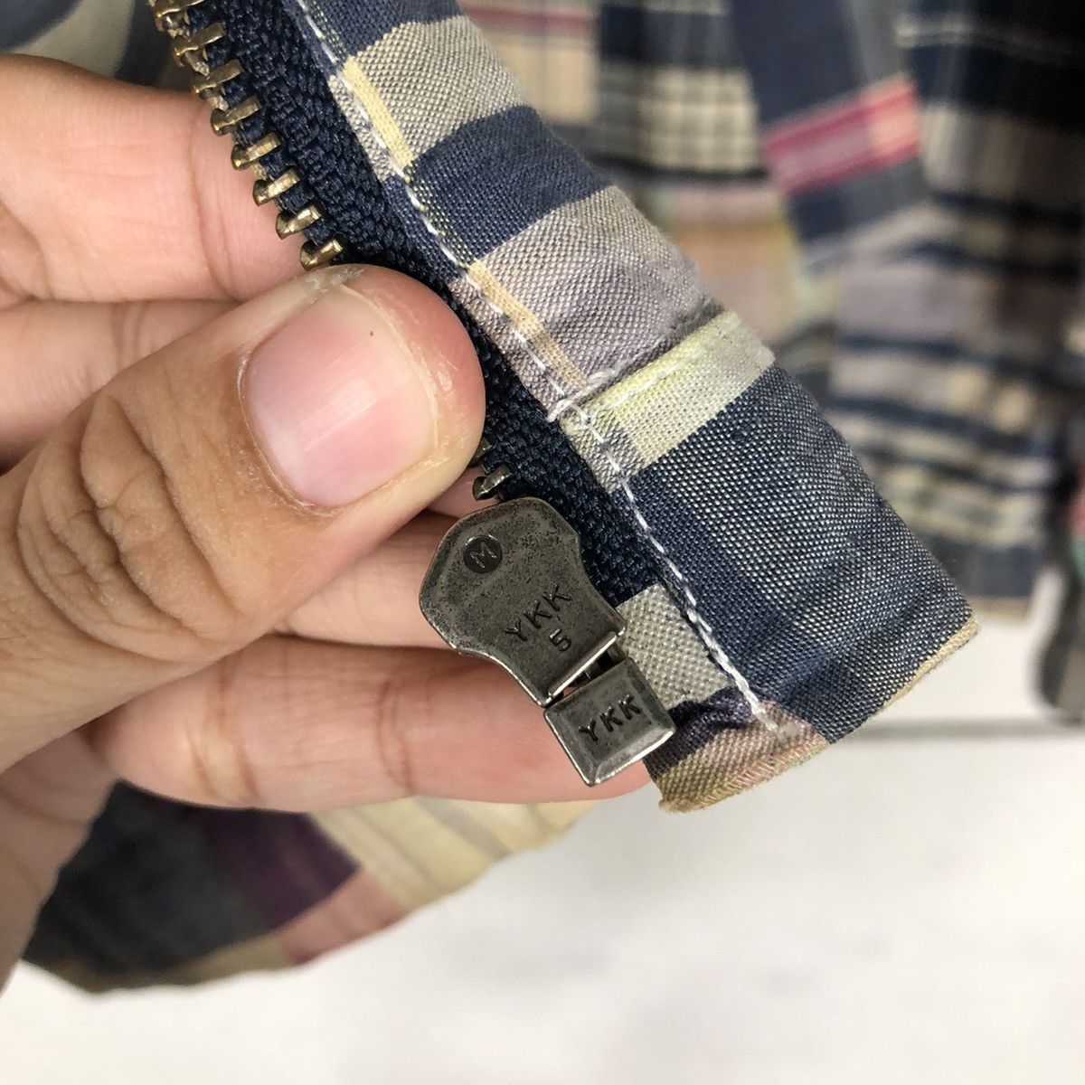 Japanese Brand 📌Vintage Bomber Jacket Patch Work Design Brooks Brother Size US S / EU 44-46 / 1 - 18 Thumbnail