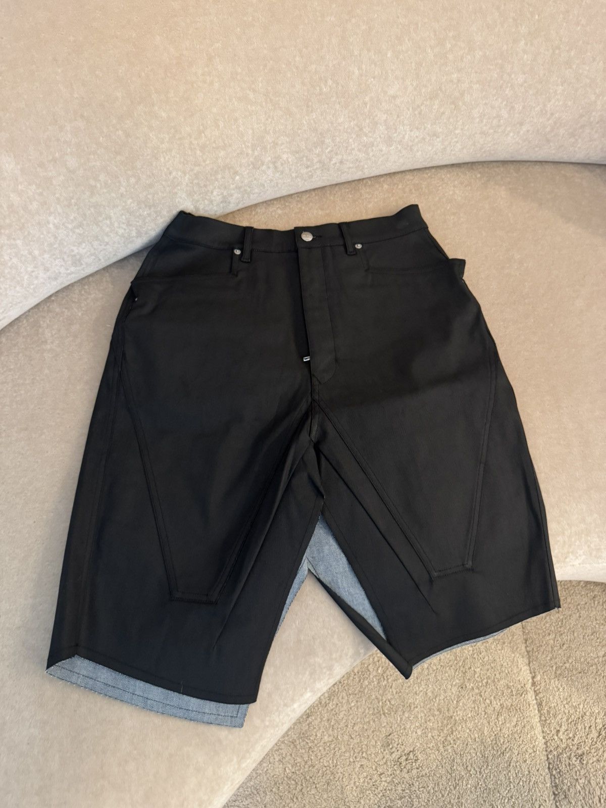 Rick Owens Rick Owens Sliver Skirt size 26 black Size 26" / US 2 / IT 38 - 1 Thumbnail