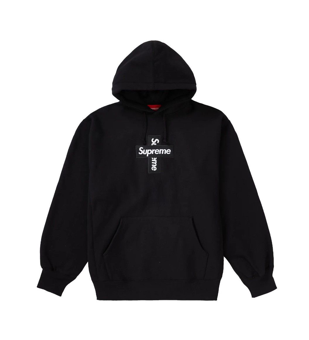 Supreme Supreme Cross Box Logo Hoodie Size US L / EU 52-54 / 3 - 3 Thumbnail