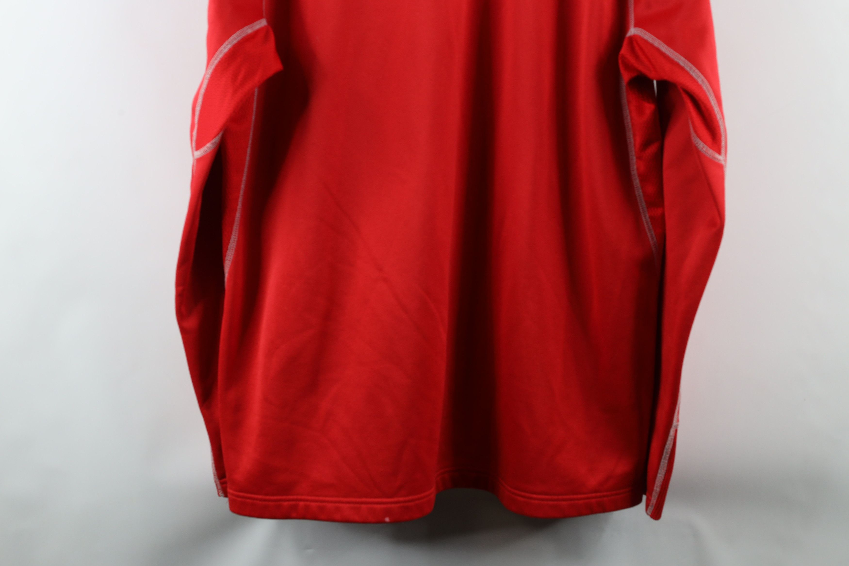 Nike × Vintage Y2K Nike Therma Fit Mini Swoosh Half Zip Pullover Sweater Size US XL / EU 56 / 4 - 12 Thumbnail