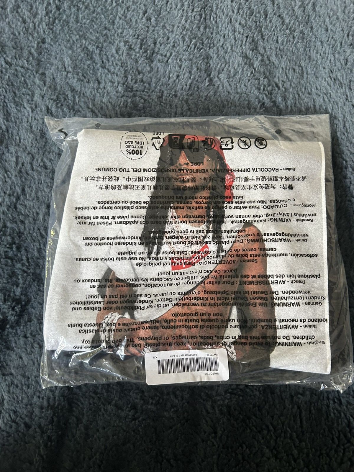 Supreme Playboi Carti Supreme Tee Size US XXL / EU 58 / 5 - 1 Thumbnail
